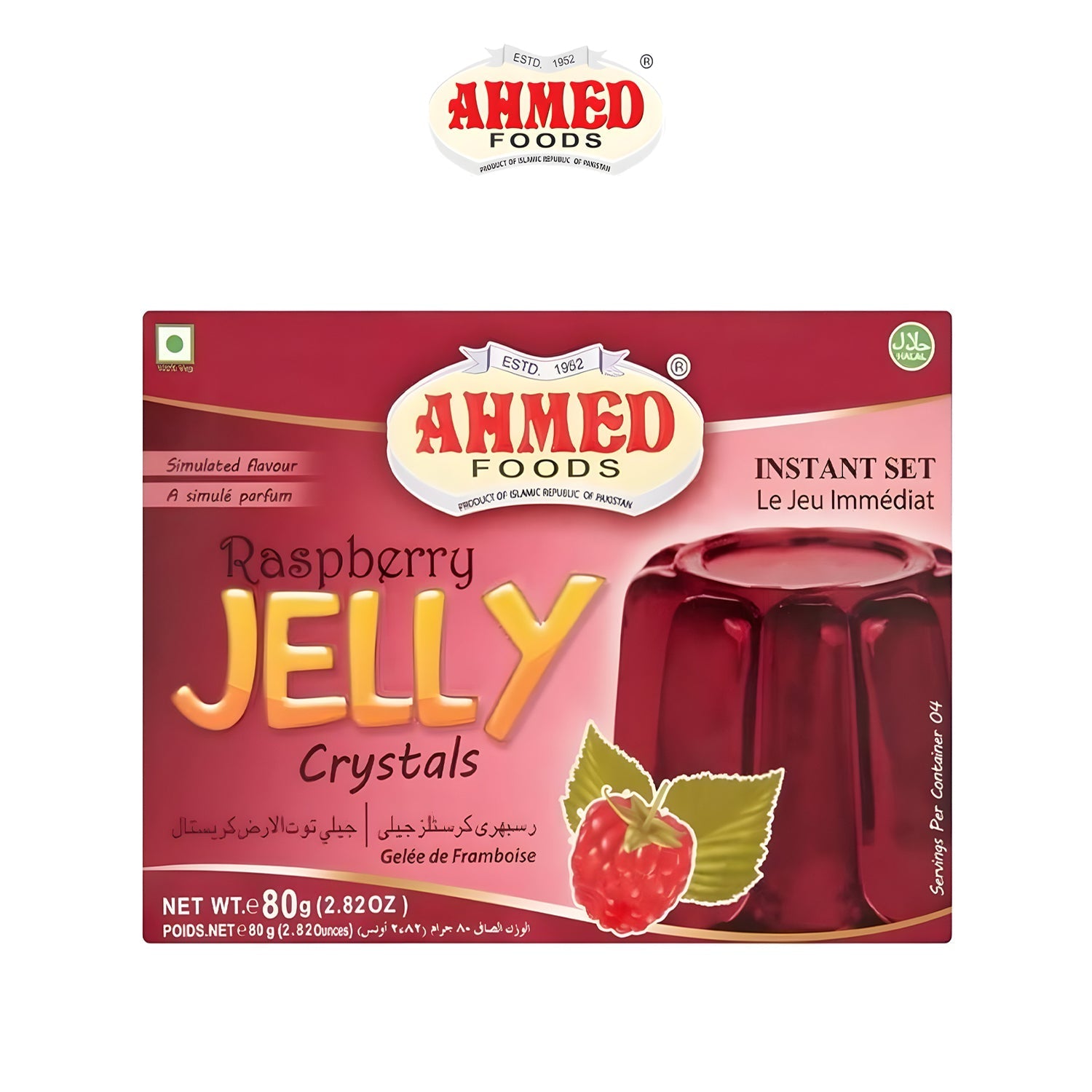 Raspberry Jelly Crystals - - Ahmed