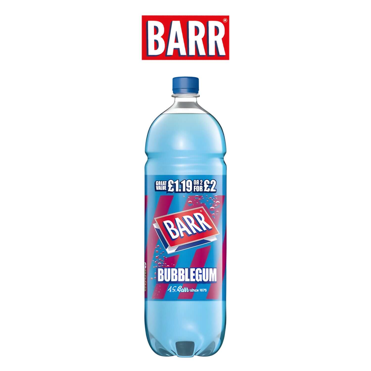 Barr 2 Litre Bubble Gum