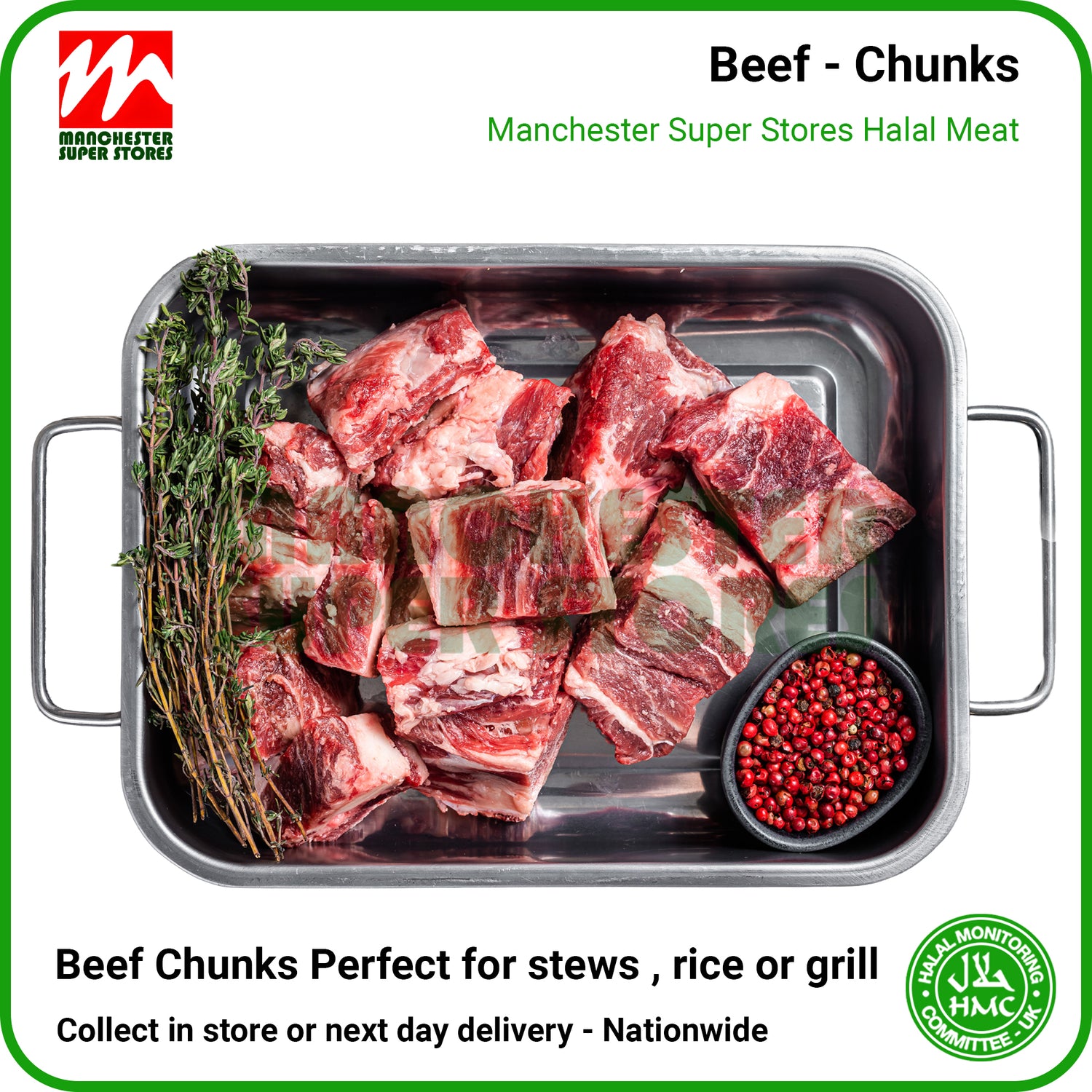 Beef Chunks Selection – HMC Halal Meat