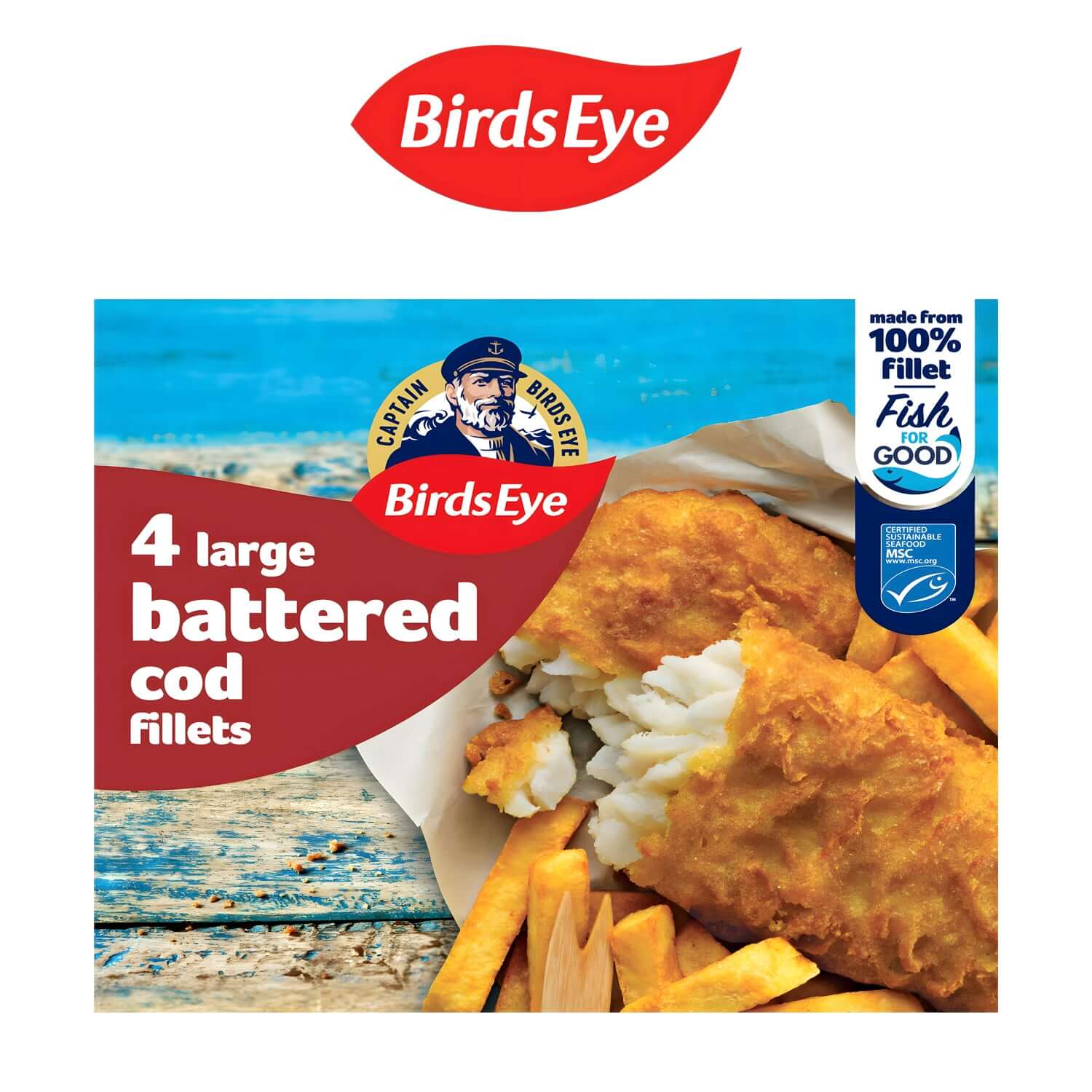 Birds Eye Battered Cod Fillets