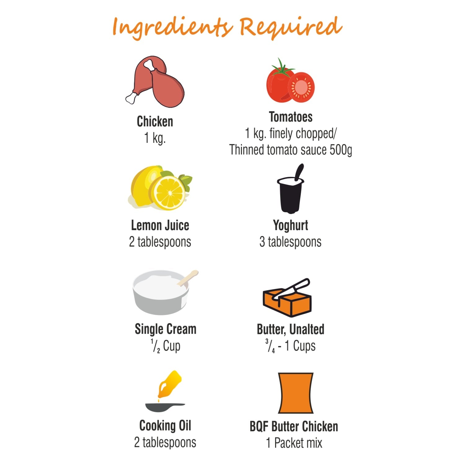 BQF Butter Chicken – Chicken Masala