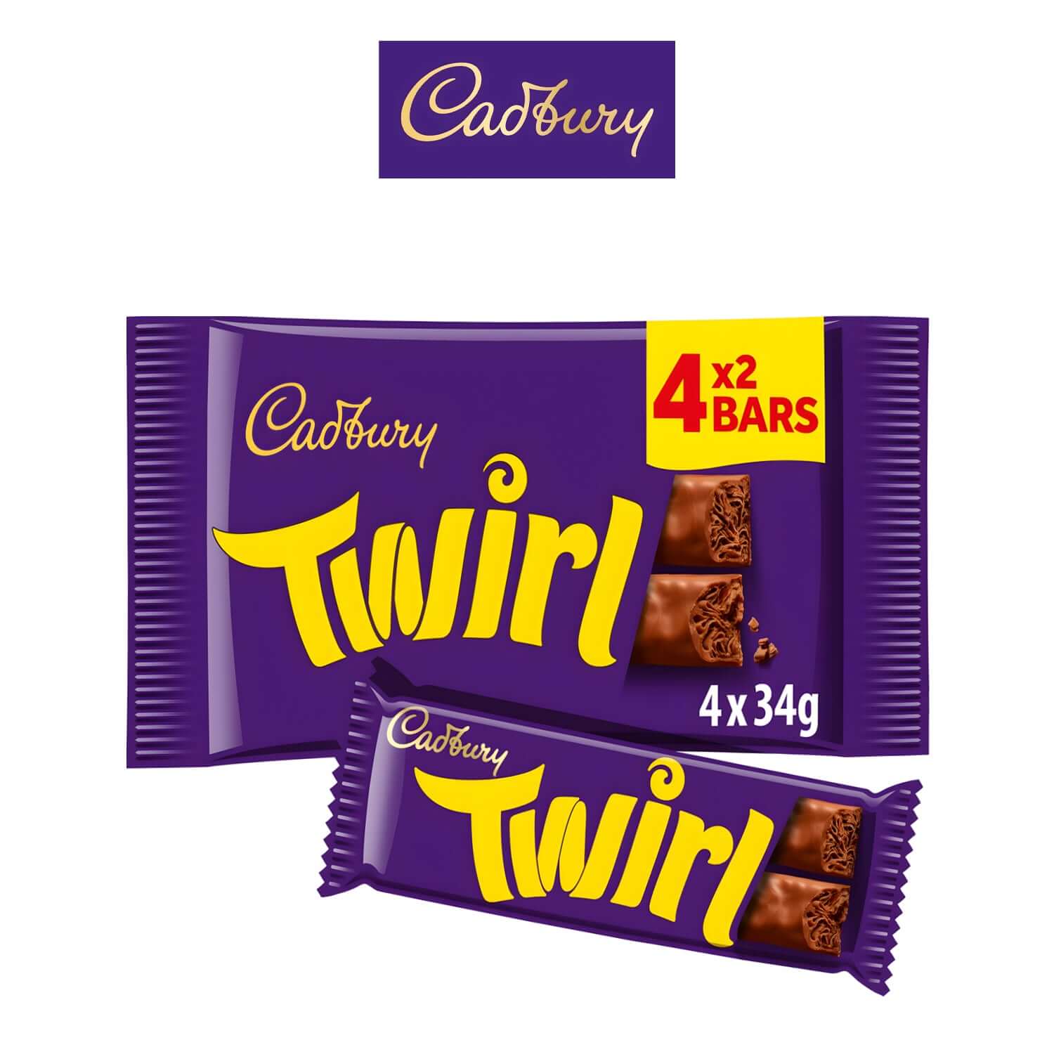 Cadbury Twirl Chocolate Bar Multipack