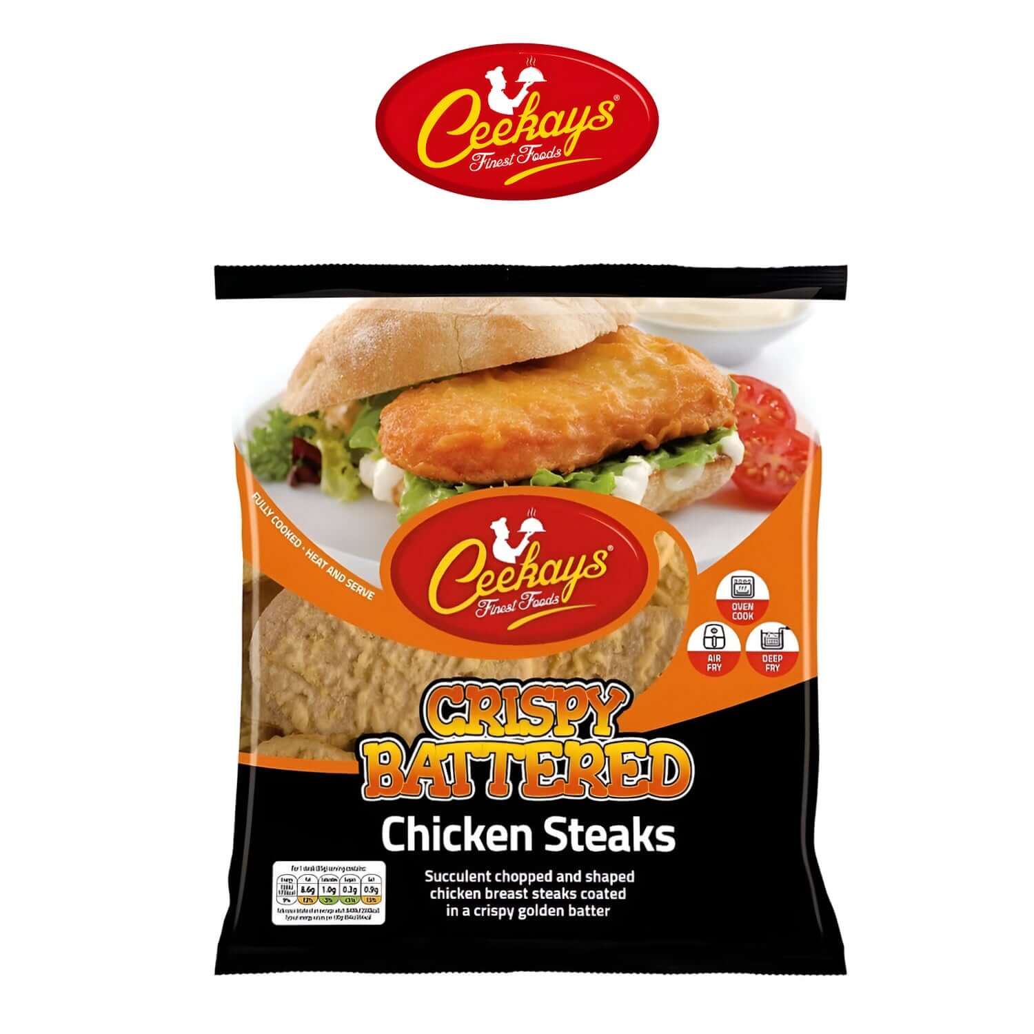 Halal Crispy Battered Chicken Steaks - - Ceekay
