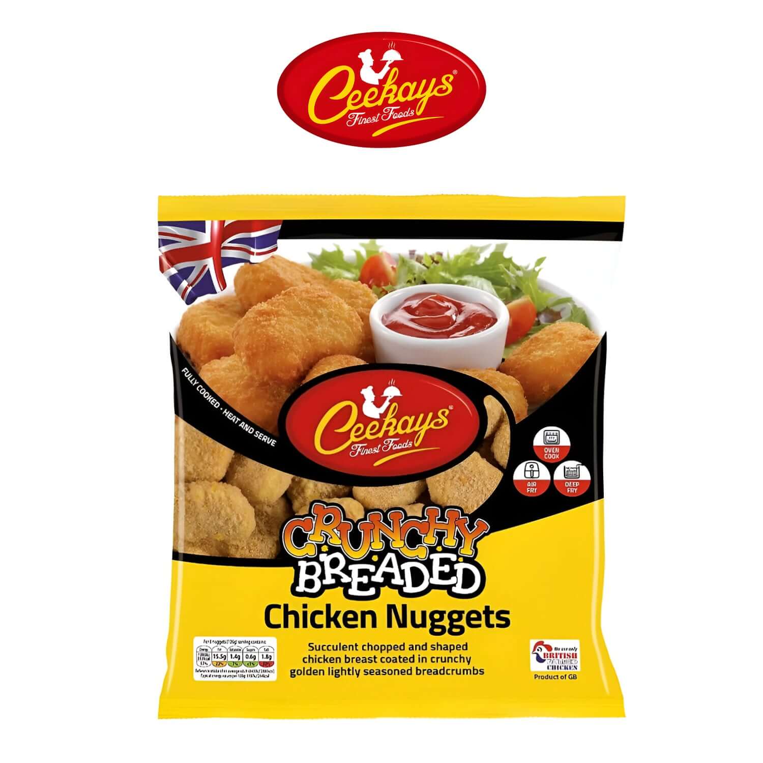 Halal Crunchy Breaded Chicken Nuggets - - Ceekay