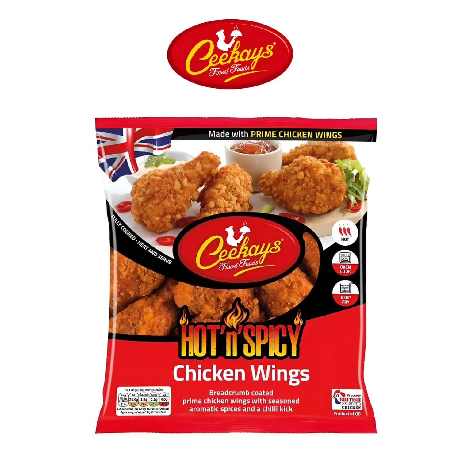 Halal Hot n Spicy Chicken Wings - - Ceekay