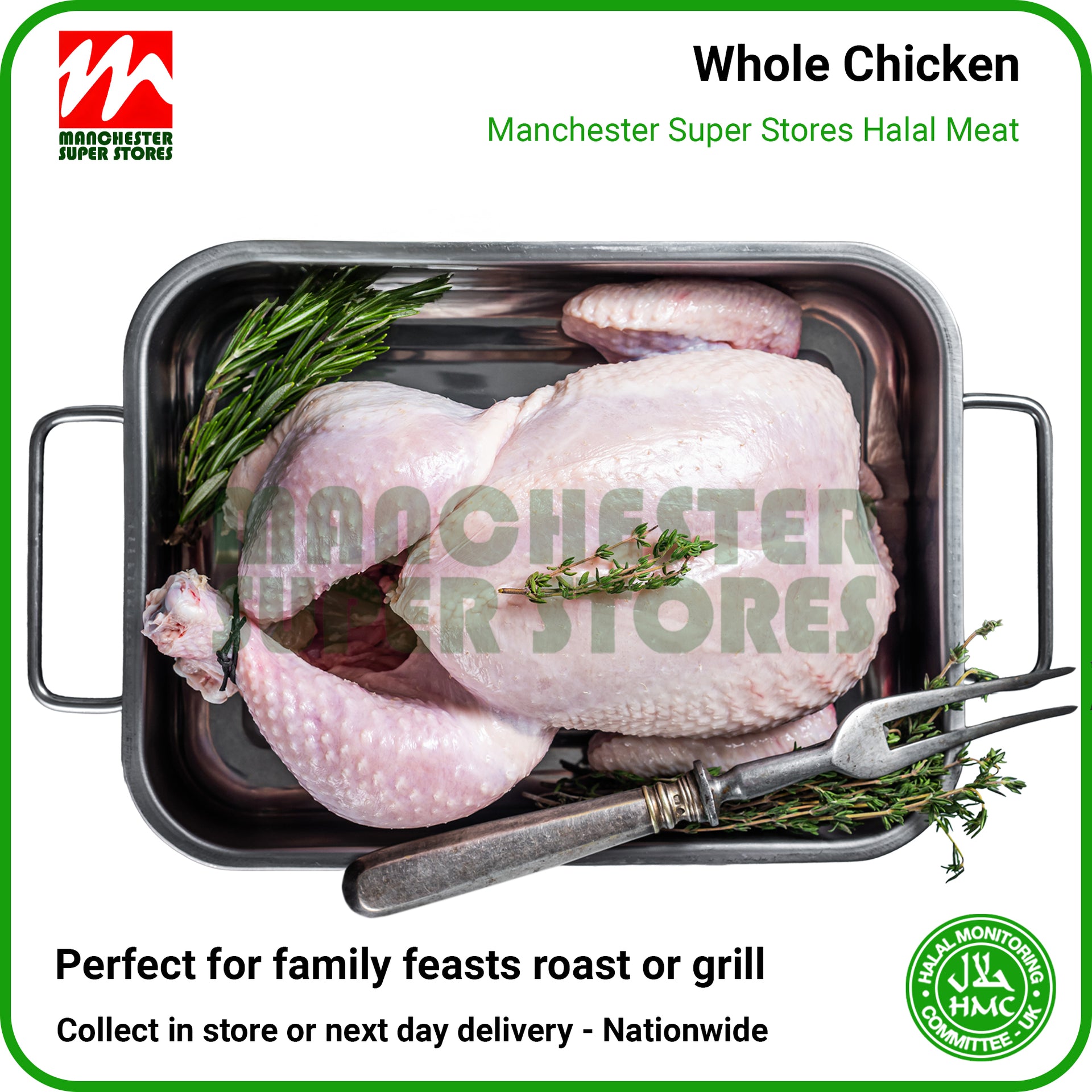 Whole Chicken Selection - HMC Halal Poultry