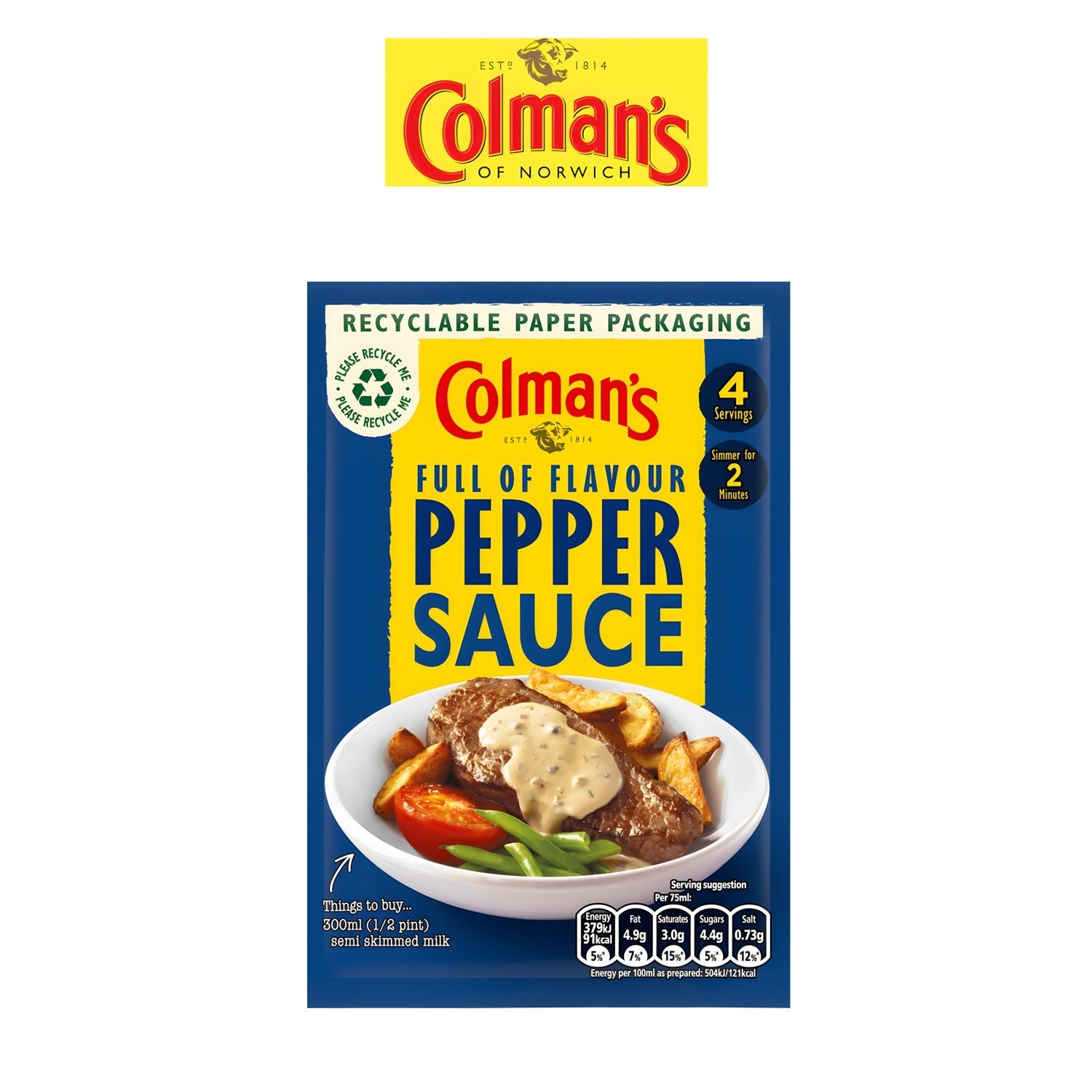 Pepper Sauce - - Colman's