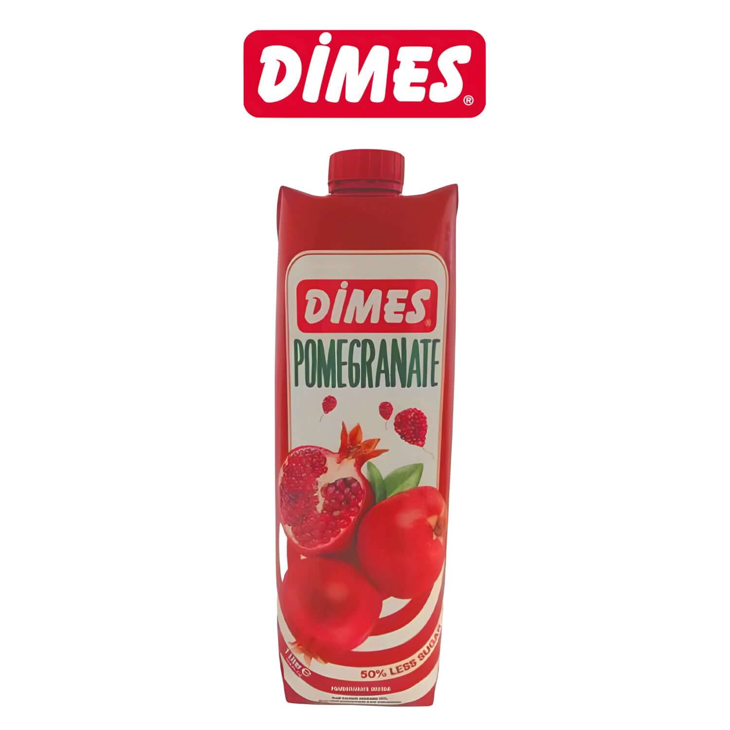 Dimes Less Sugar Pomegranate Nectar (1L) - Dimes