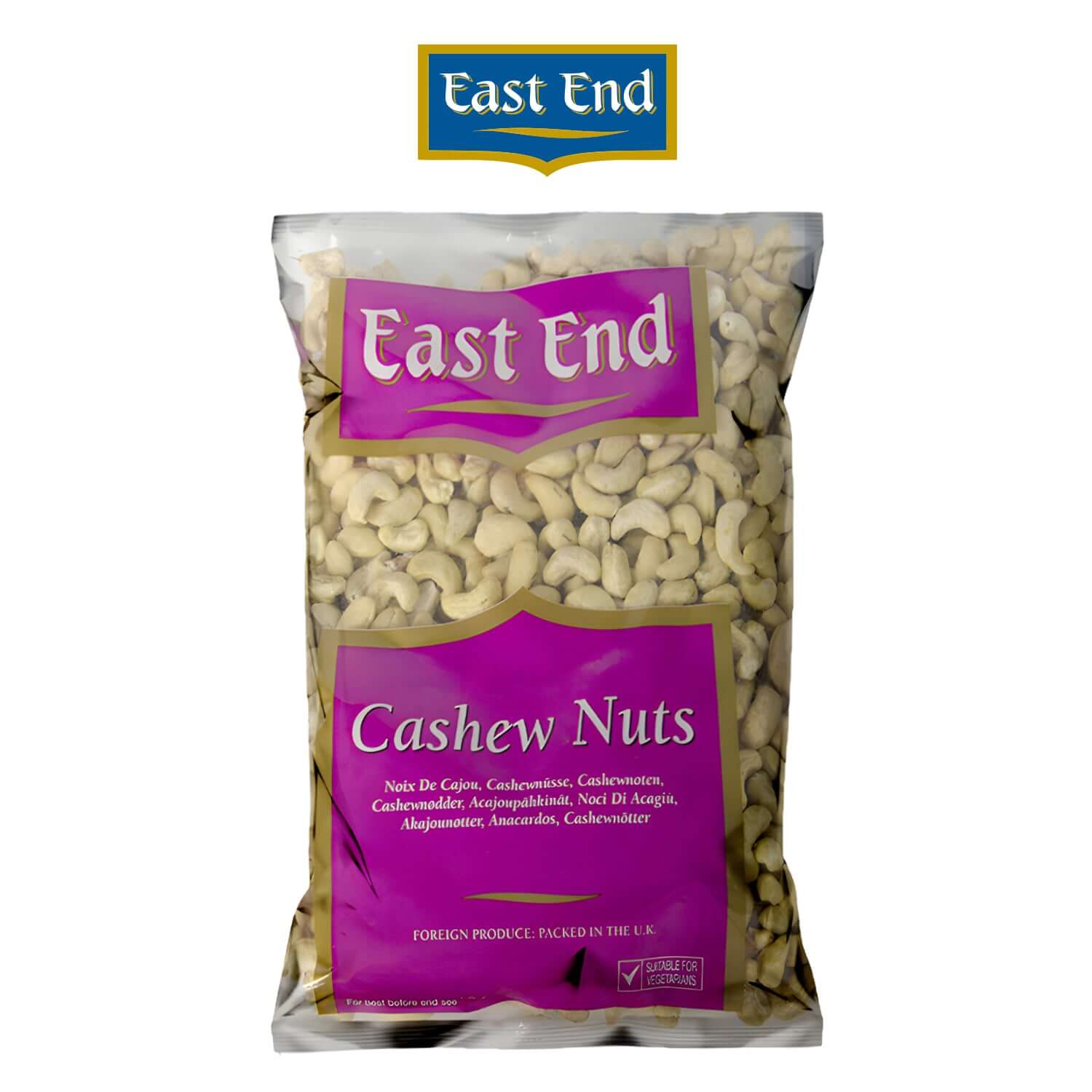 East End-CASHEW-NUTS-100GMX20