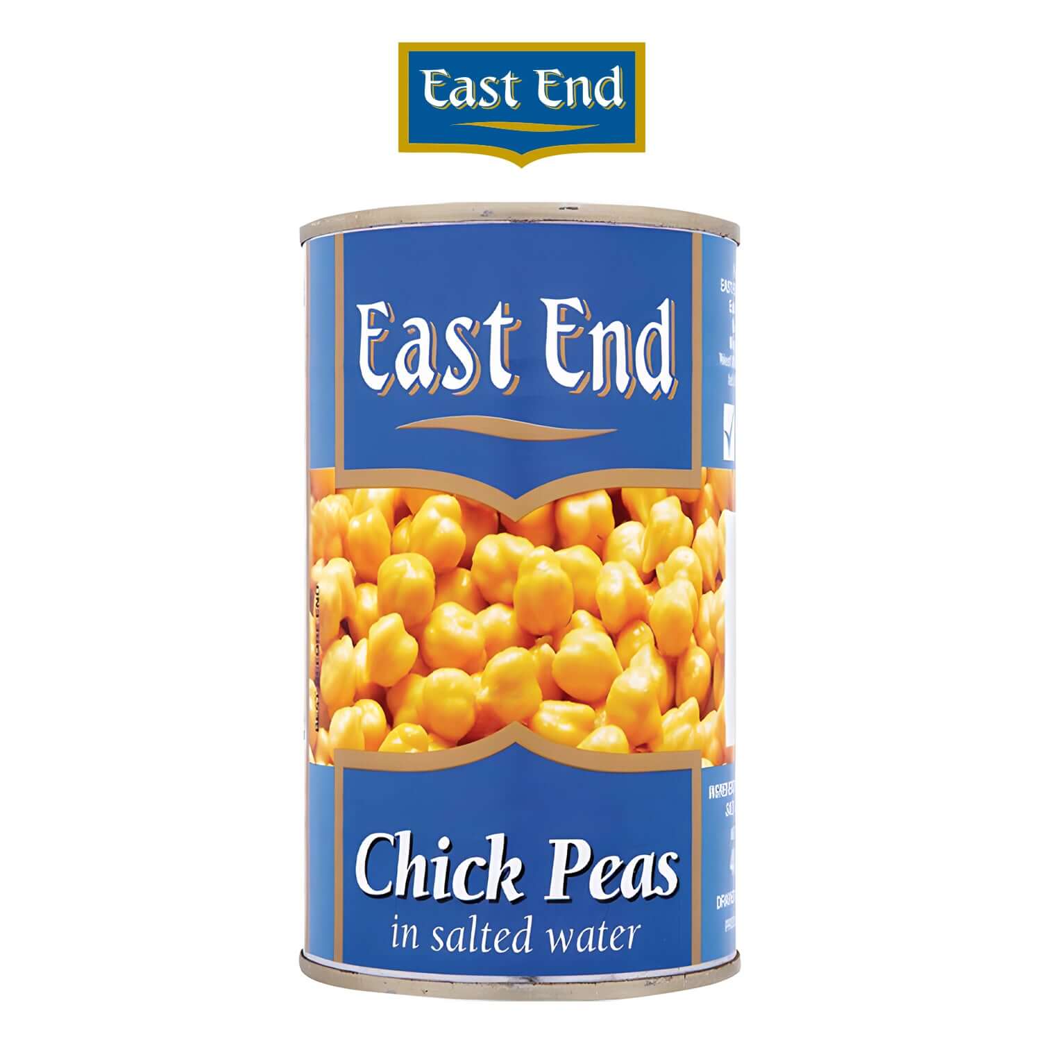 East End-CHICK-PEAS-TIN-400GMX12PC
