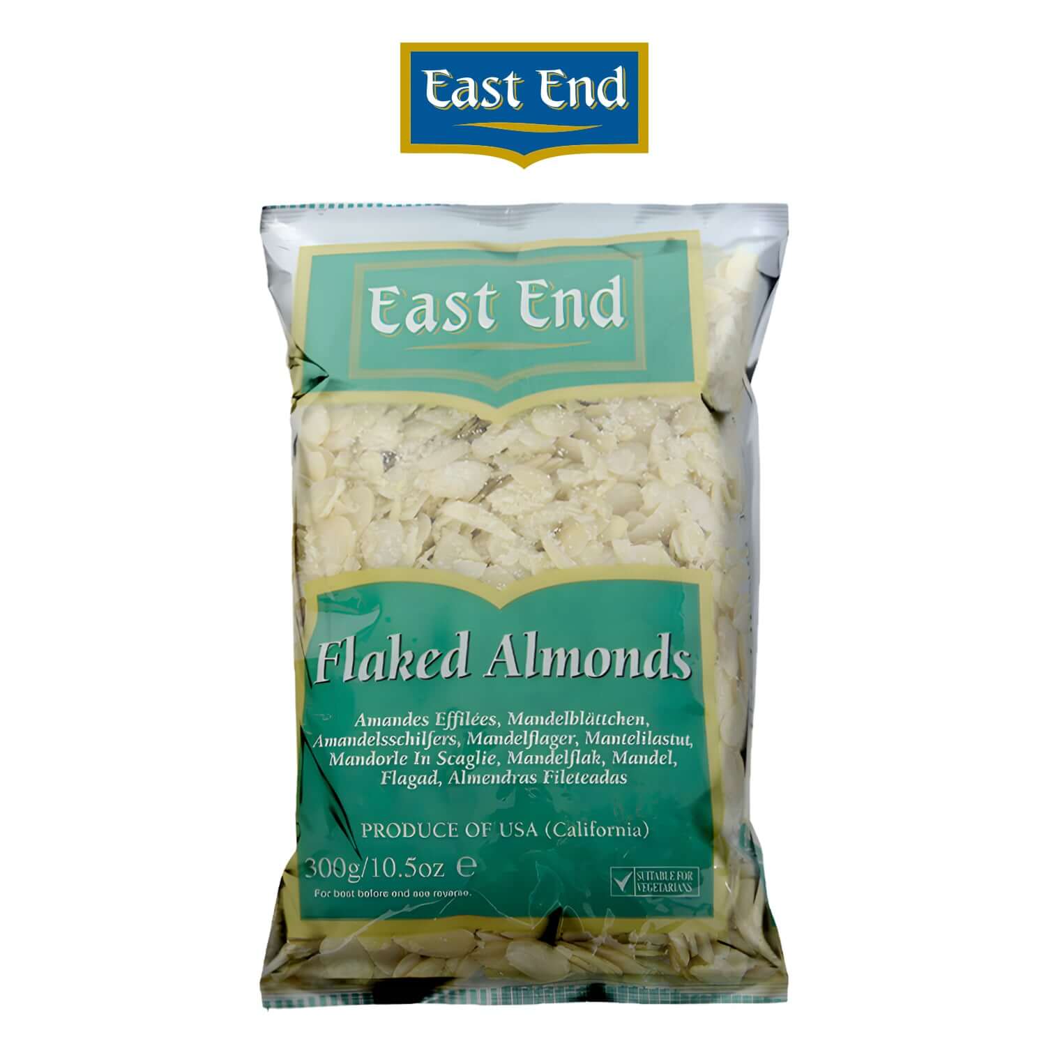 East End-FLAKED-ALMOND-300GMX10