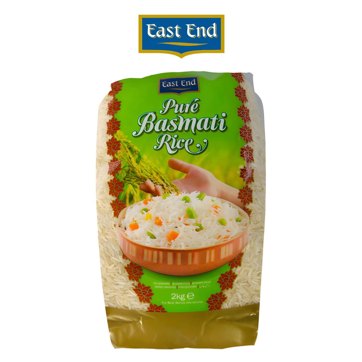 East End-PURE-BASMATI-2KG-X-4PC