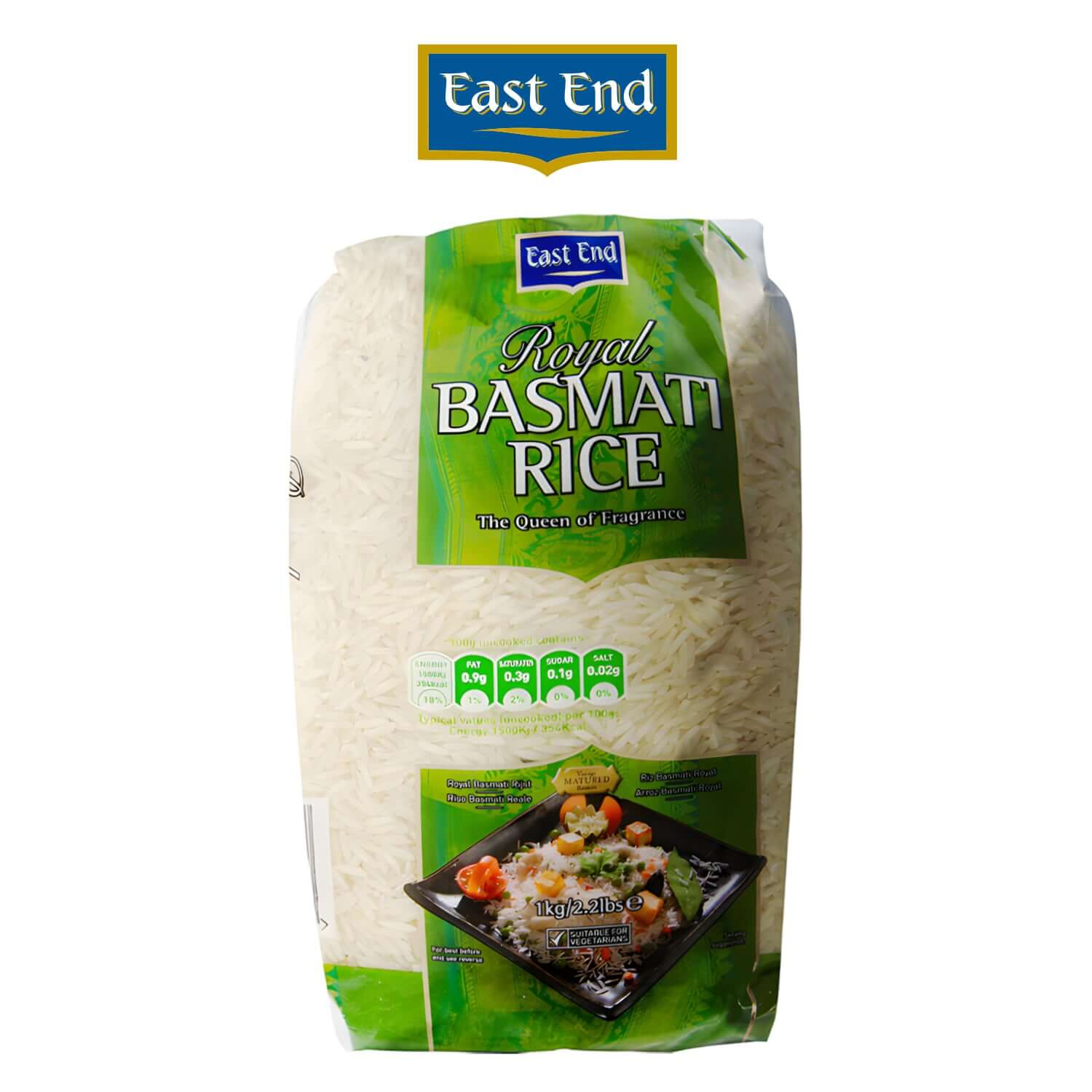 East End-ROYAL-BASMATI-RICE-8PCX1KG