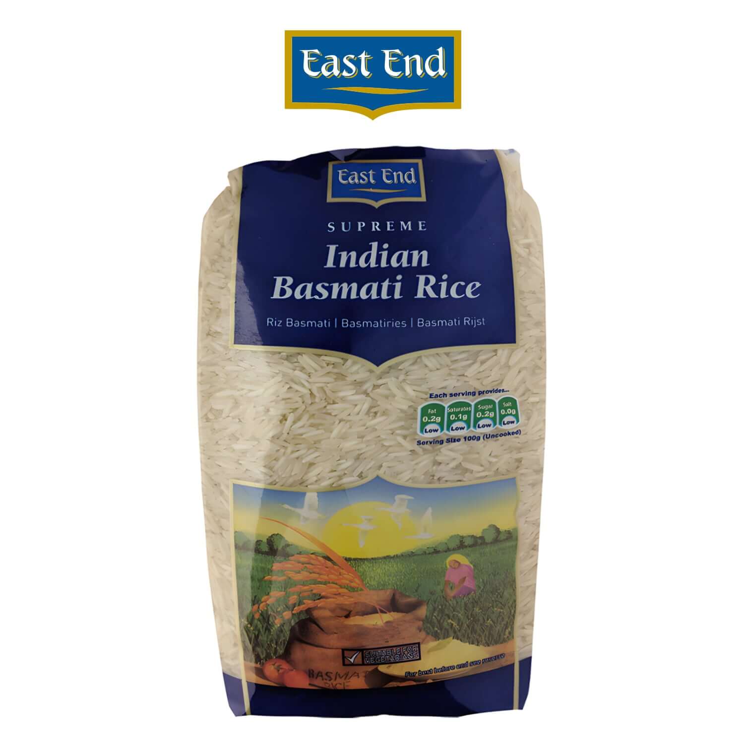 East End-SUPREME-BASMATI-1KGX8PC