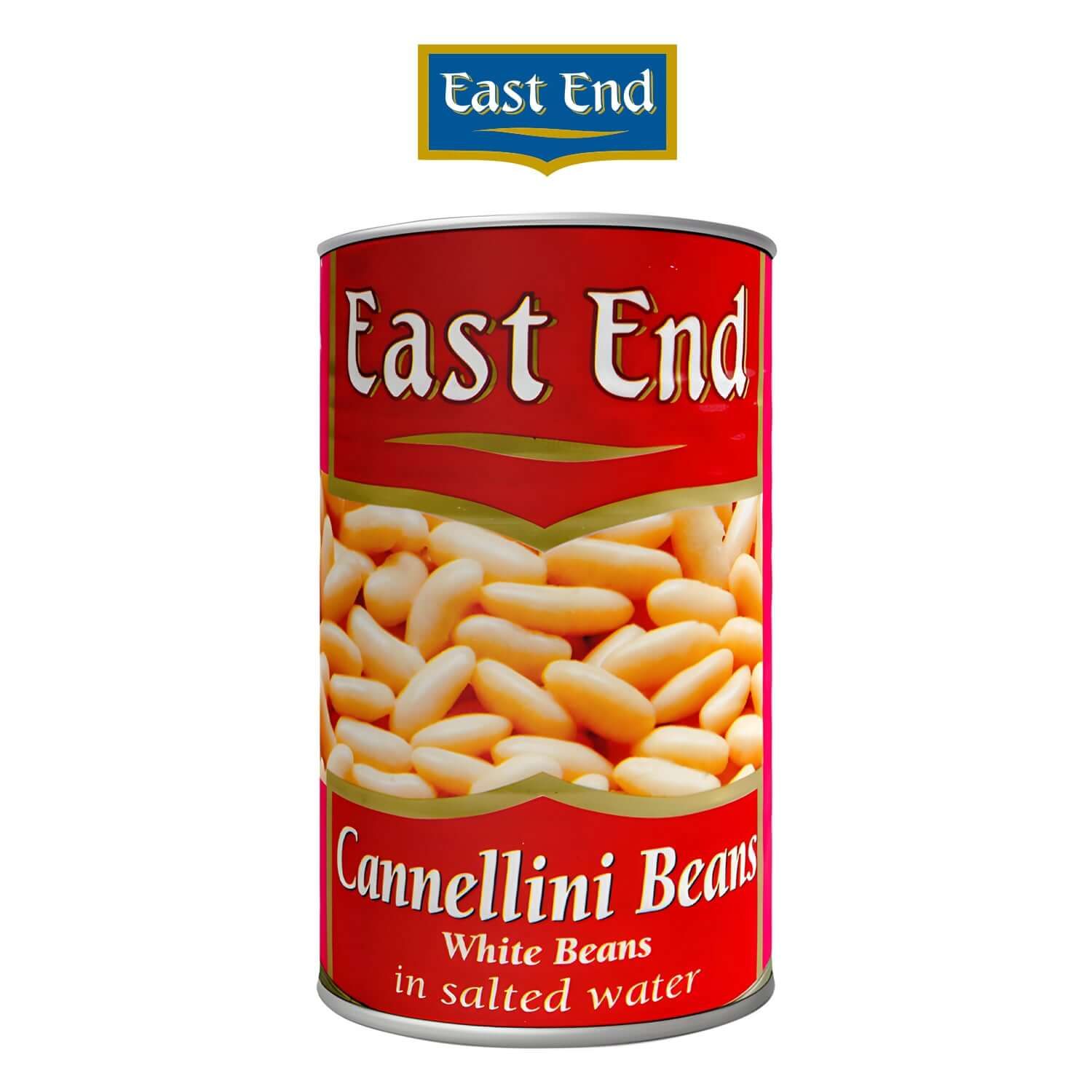 East End-WHITE-KID-BEANS-TIN-400GX12
