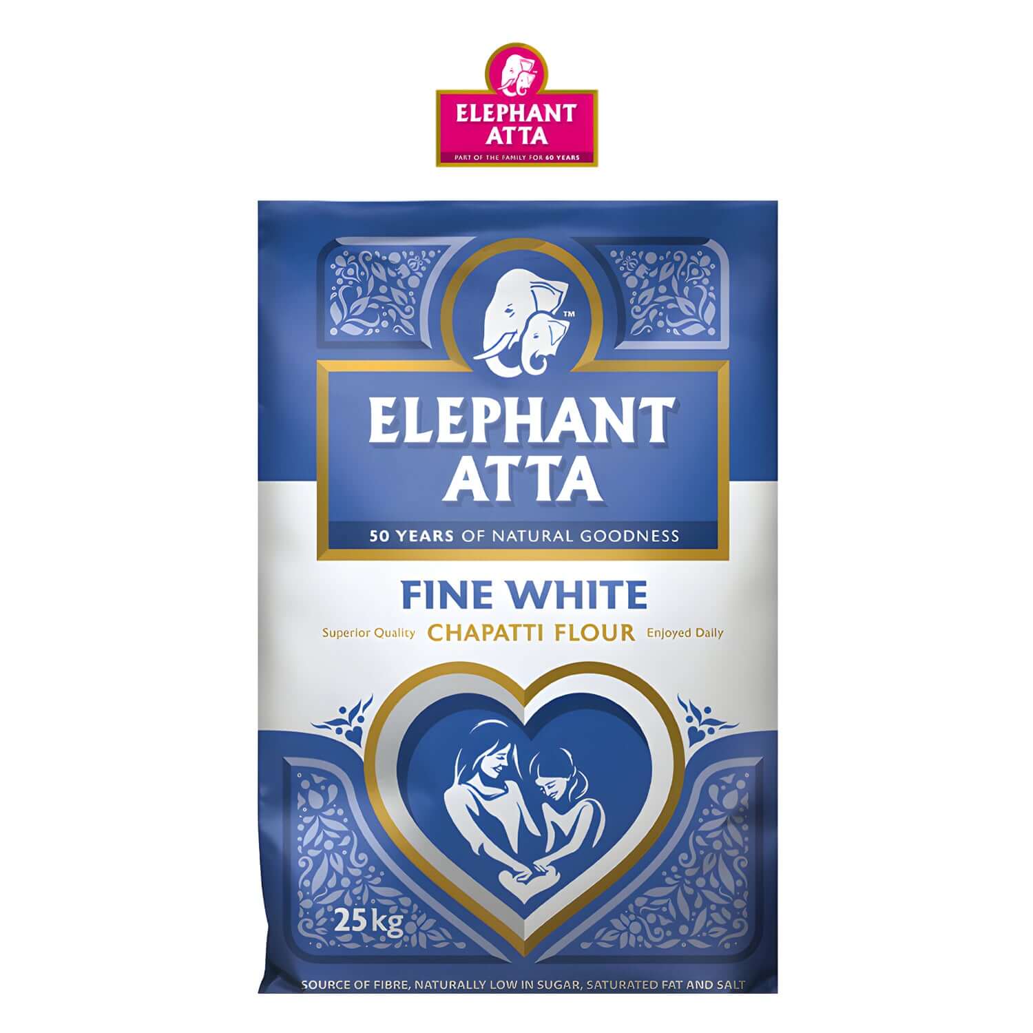 Elephant Atta White - 25kg