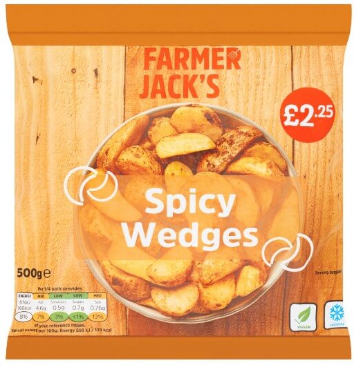 Farmer Jacks Spicy Wedges