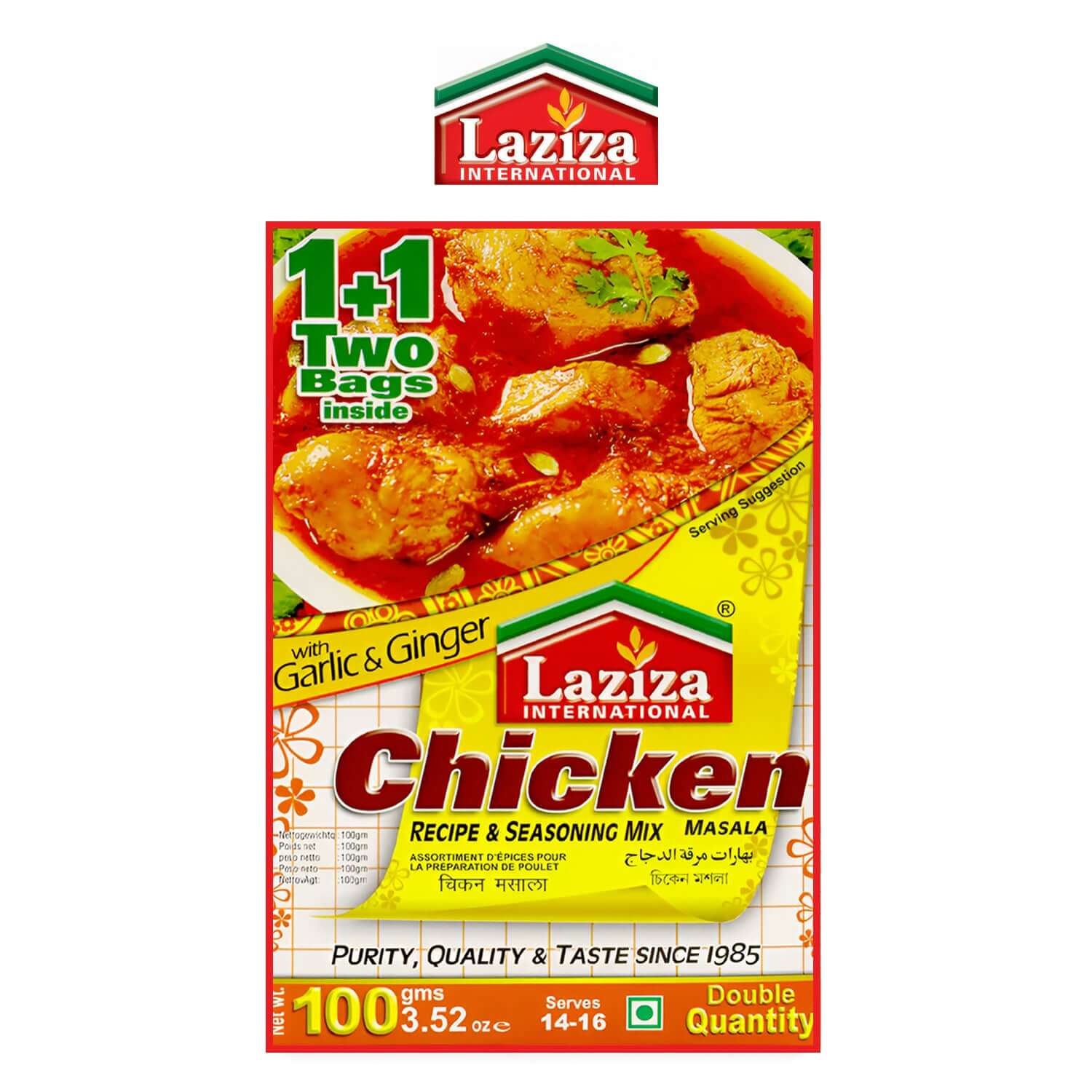 Chicken Seasoning Masala - - Laziza