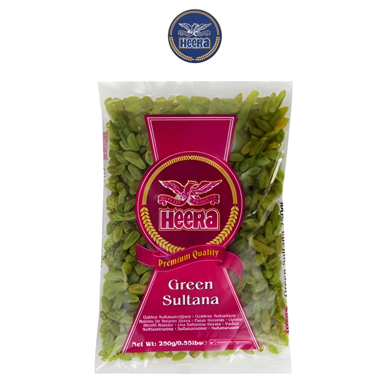 Green Sultanas (250g) - - Heera