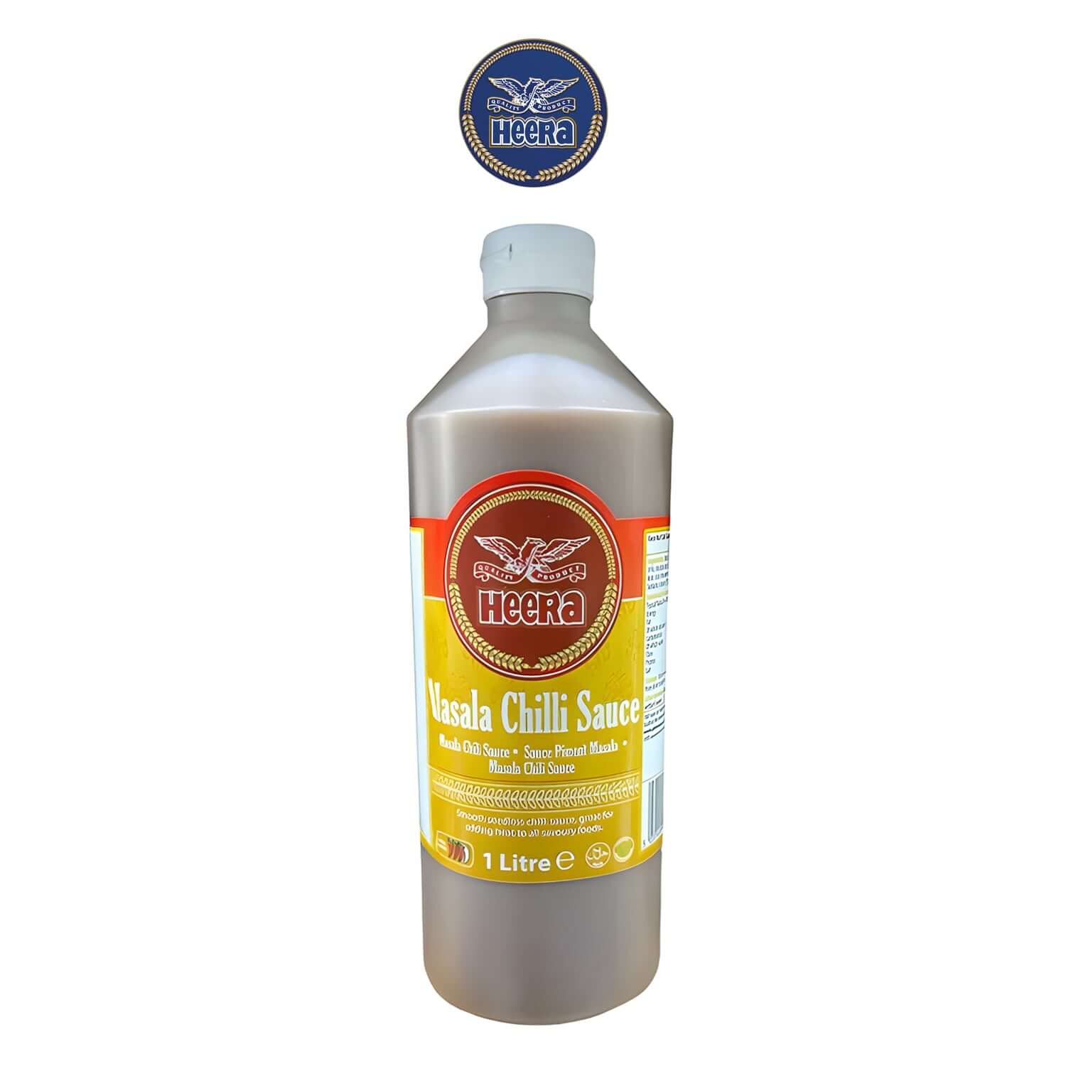 Heera Masala Chilli Sauce - - Heera 1L Bottle