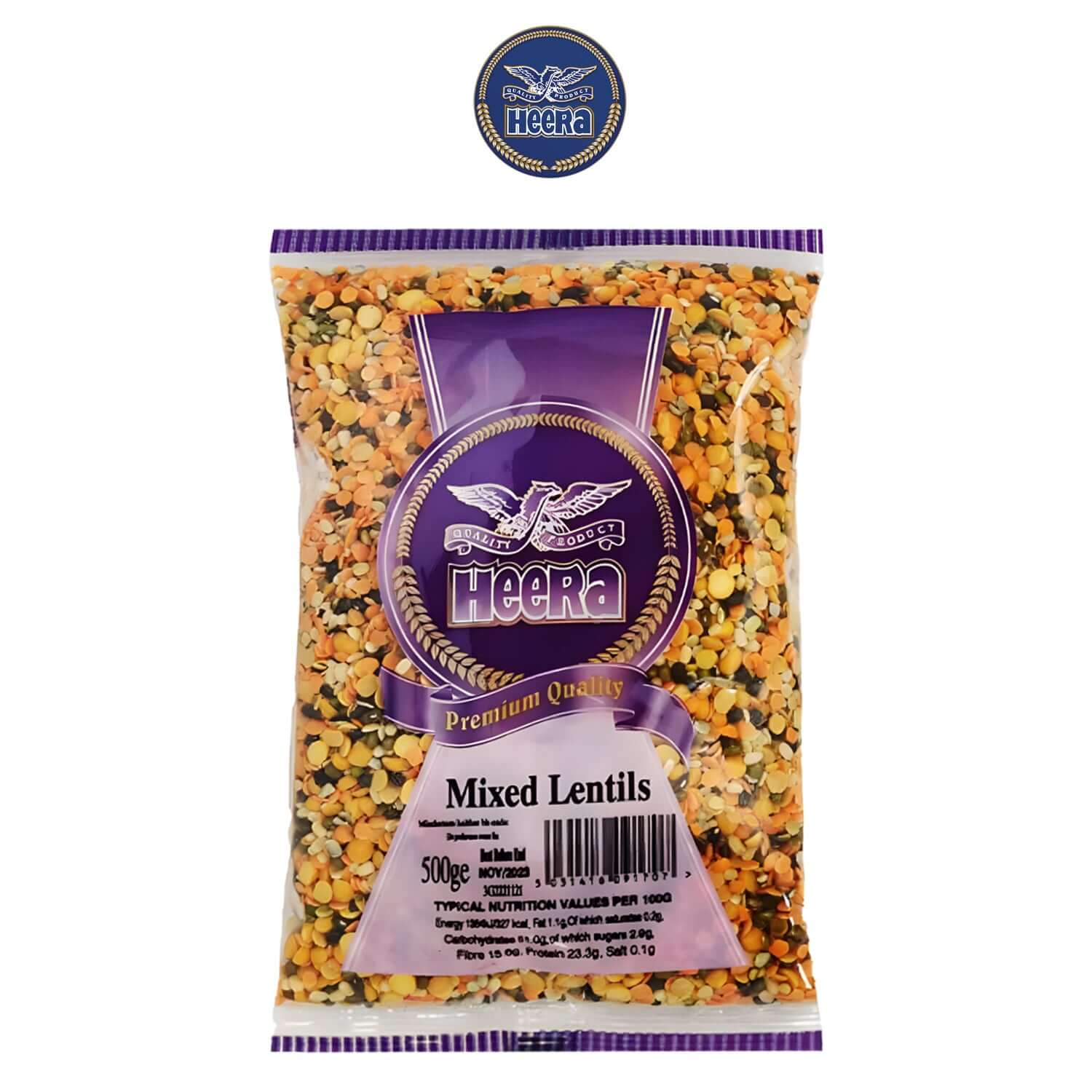 Mixed Lentils - - Heera