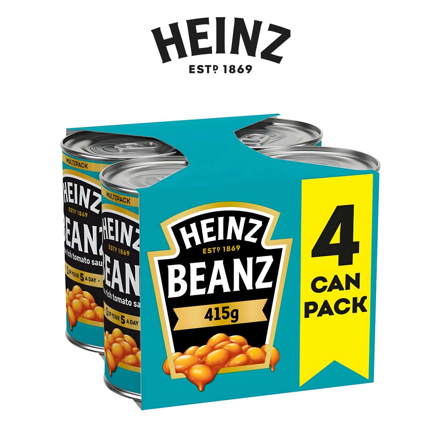 Baked Peans (4 Pack) - - Heinz