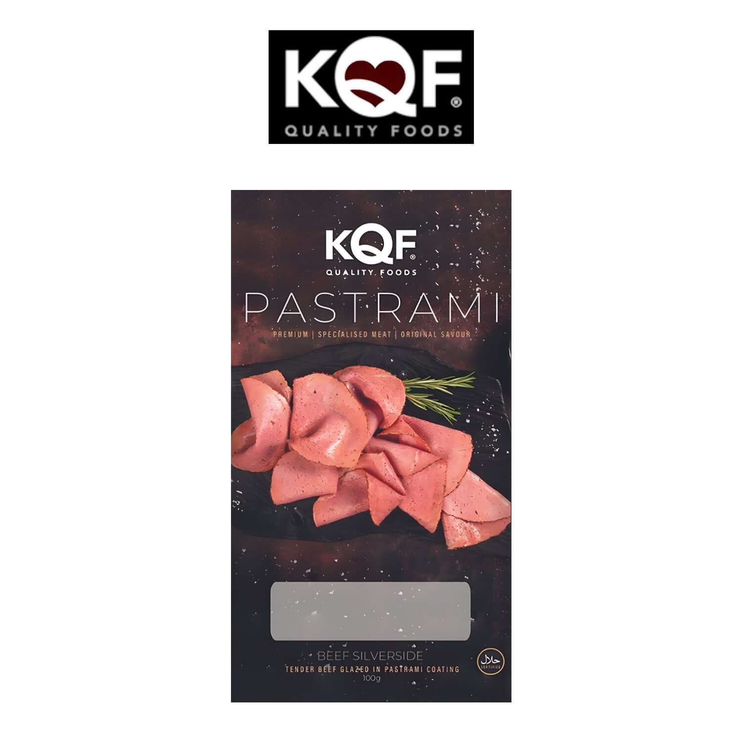 KQF Beef Pastrami 100g - Halal