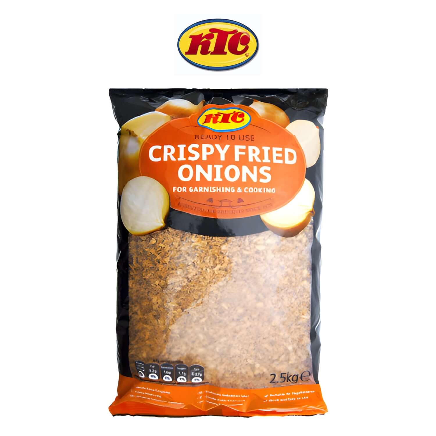 KTC Crispy Fried Onions 2.5KG