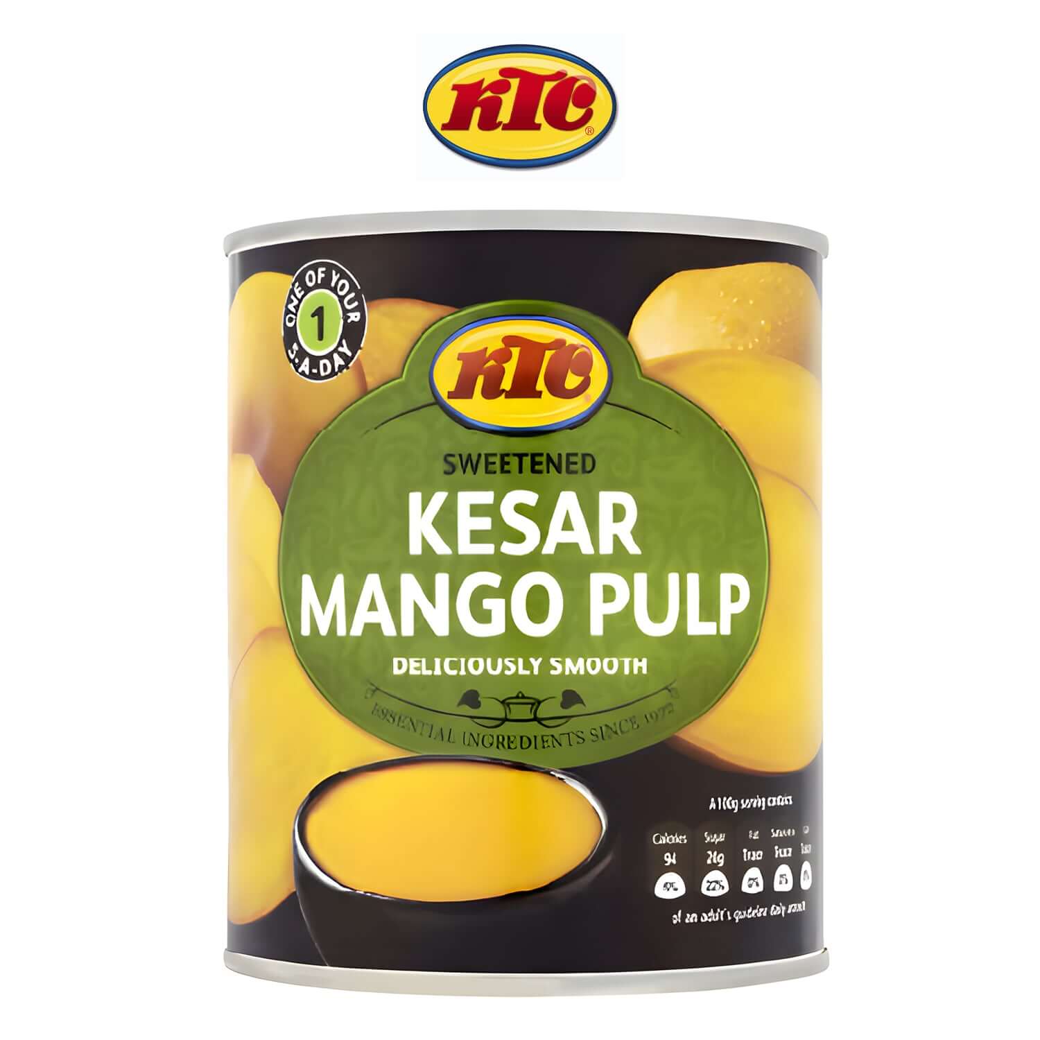 KTC Kesar Mango Pulp 850G