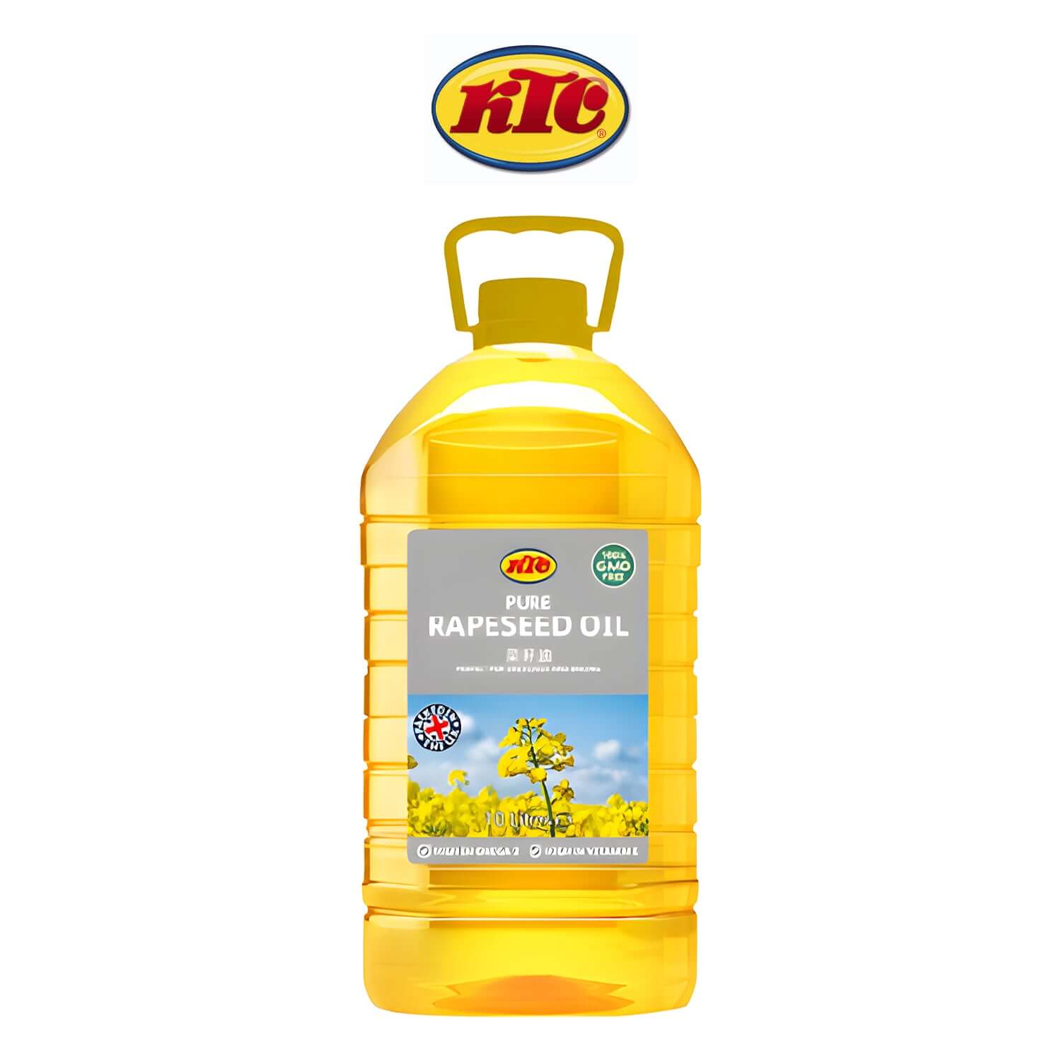 KTC Rapeseed Oil 10L YELLOW LID