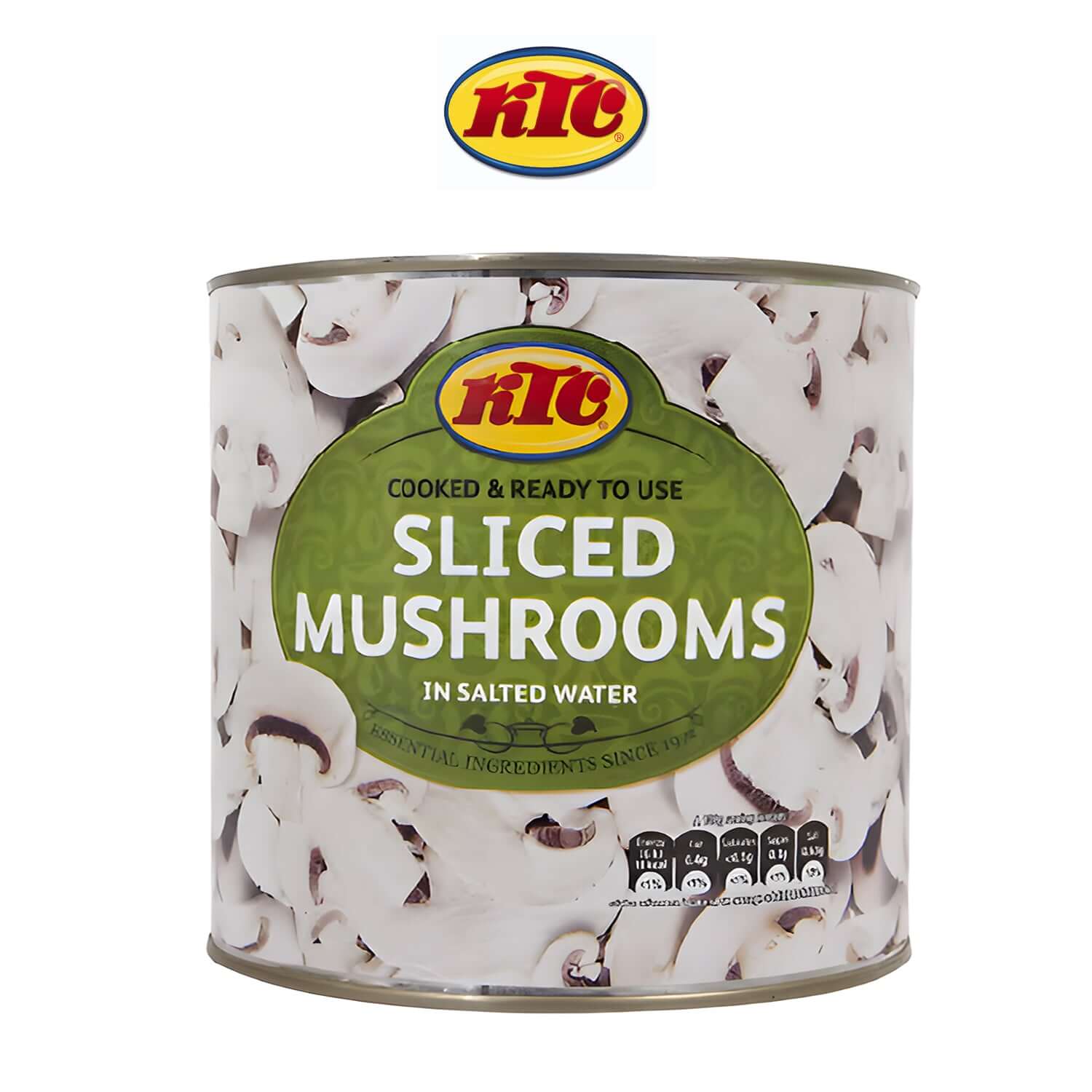 KTC Sliced Mushrooms 2.55KG