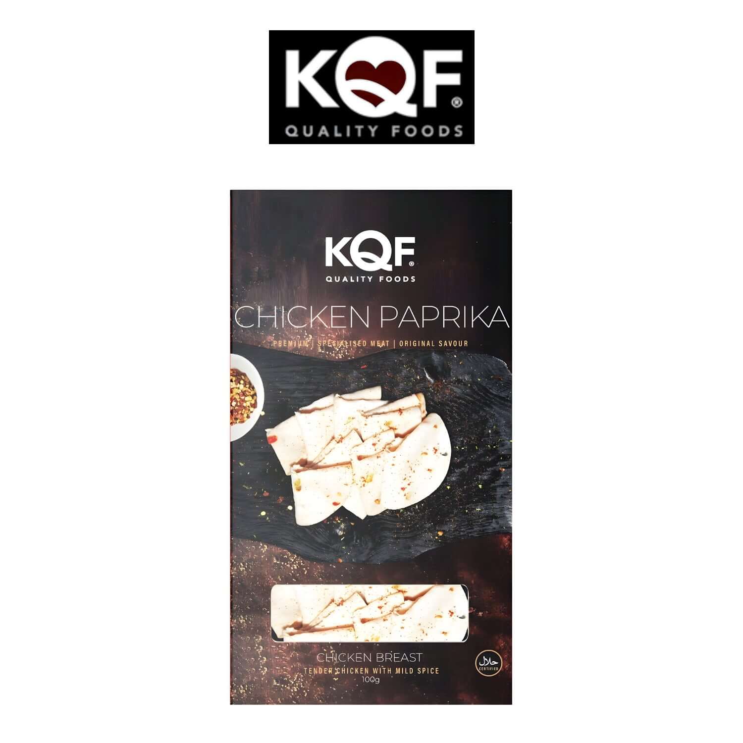 KQF Chicken Paprika 100g - Halal