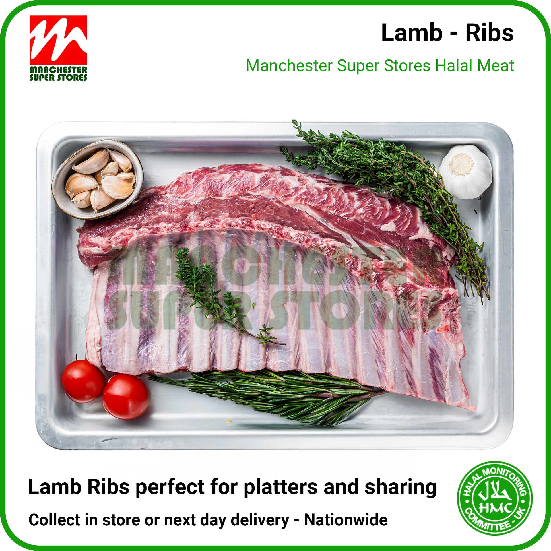 Lamb Ribs Selection - HMC Halal Meat