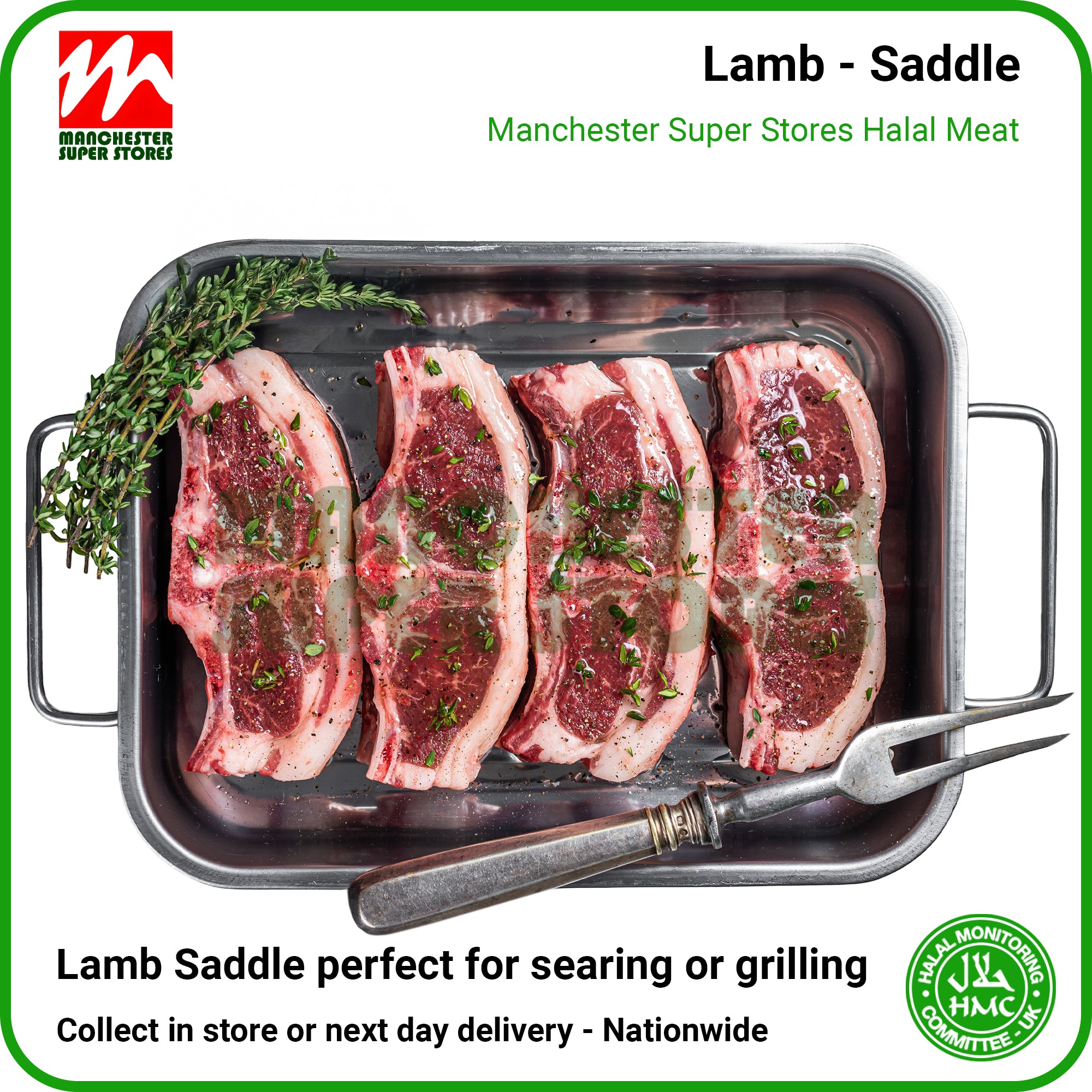 Lamb Saddle – HMC Halal Meat