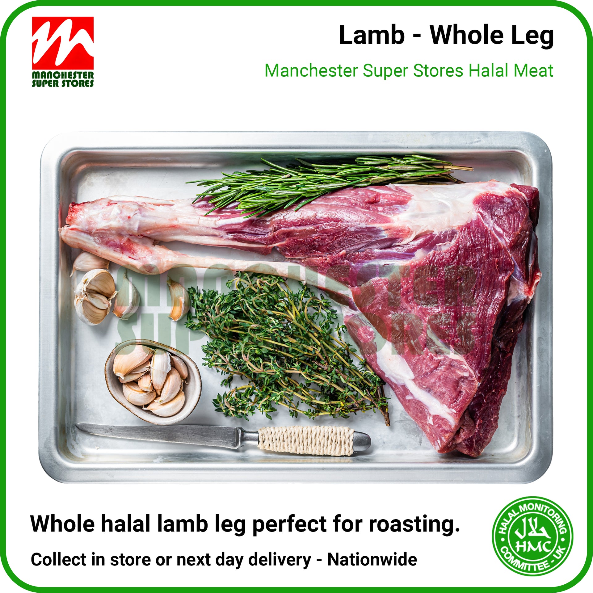 Lamb leg Selection - HMC Halal Meat