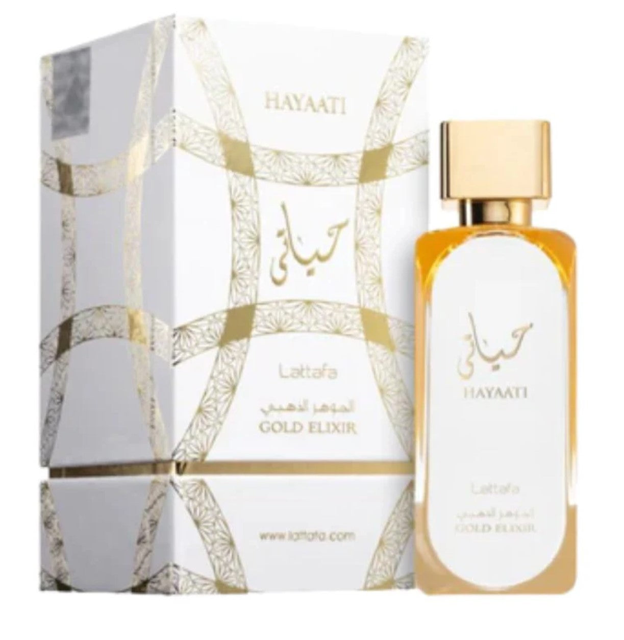 Lattafa Hayaati Gold Elixir Eau de Parfum for Everyone 3.4 Oz 100ml