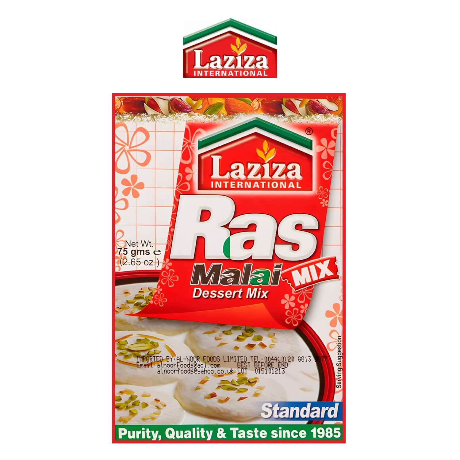 Laziza Ras Malai - Recipe Mix