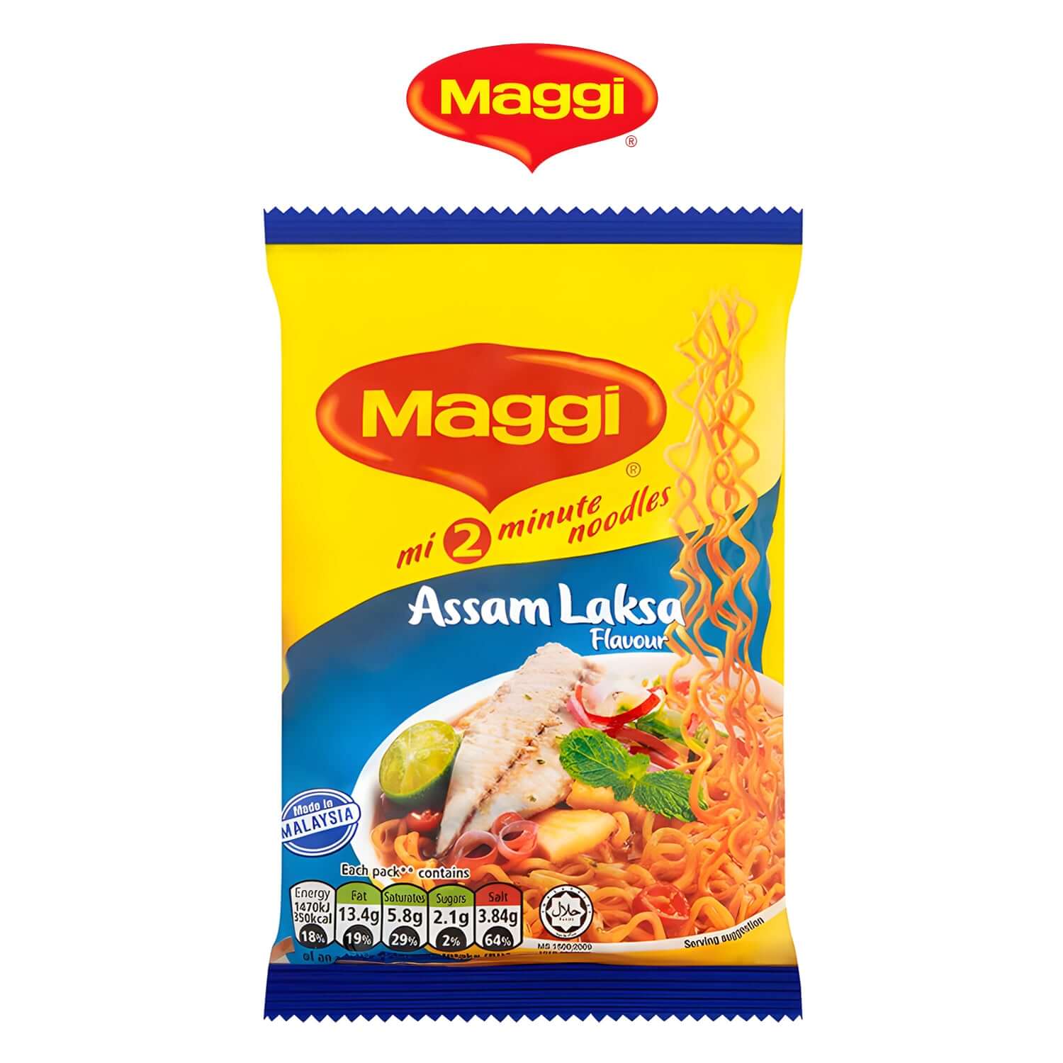 Maggi Assam Laksa Flavour Noodles
