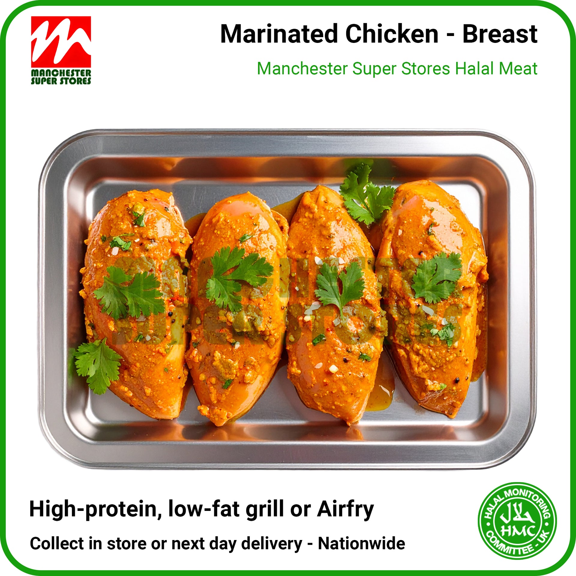 Marinade Chicken Breast - HMC Halal Poultry