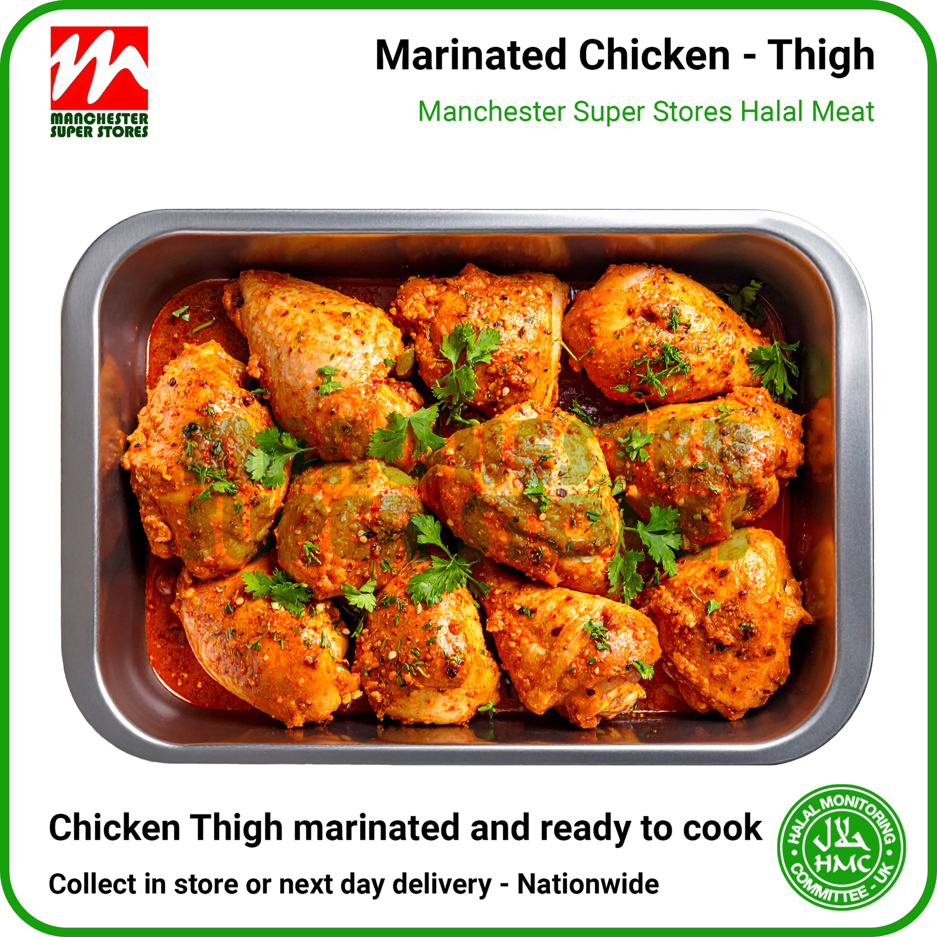 Marinade Chicken Thighs - HMC Halal Poultry