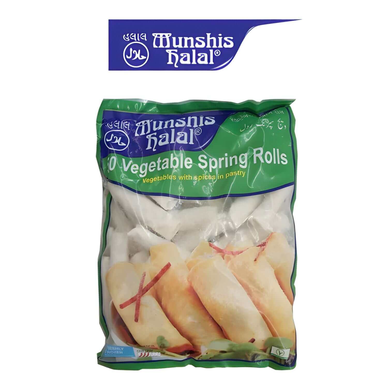Munshis Halal 20 Vegetable Rolls