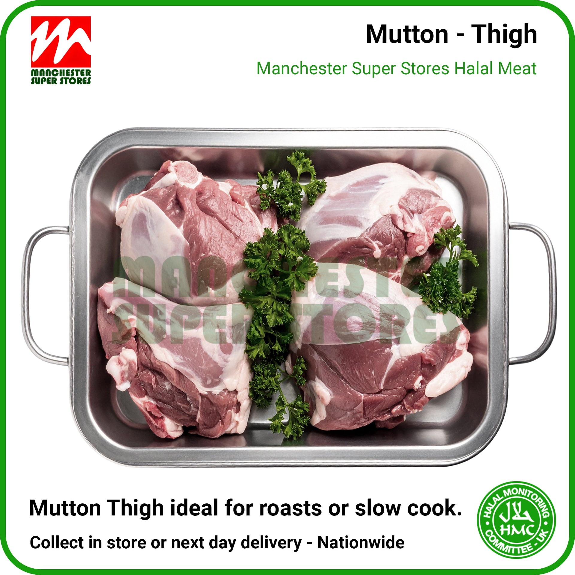 Mutton Thigh - HMC Halal Meat