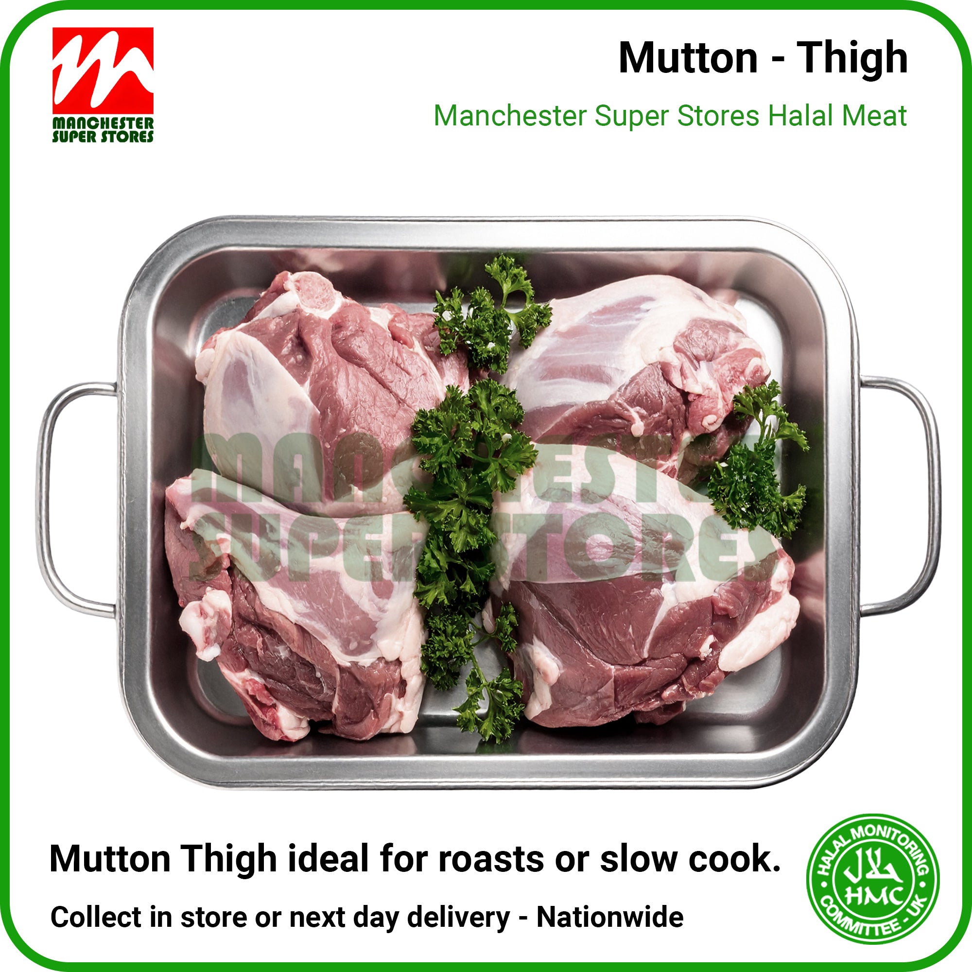 Mutton Thigh - HMC Halal Meat