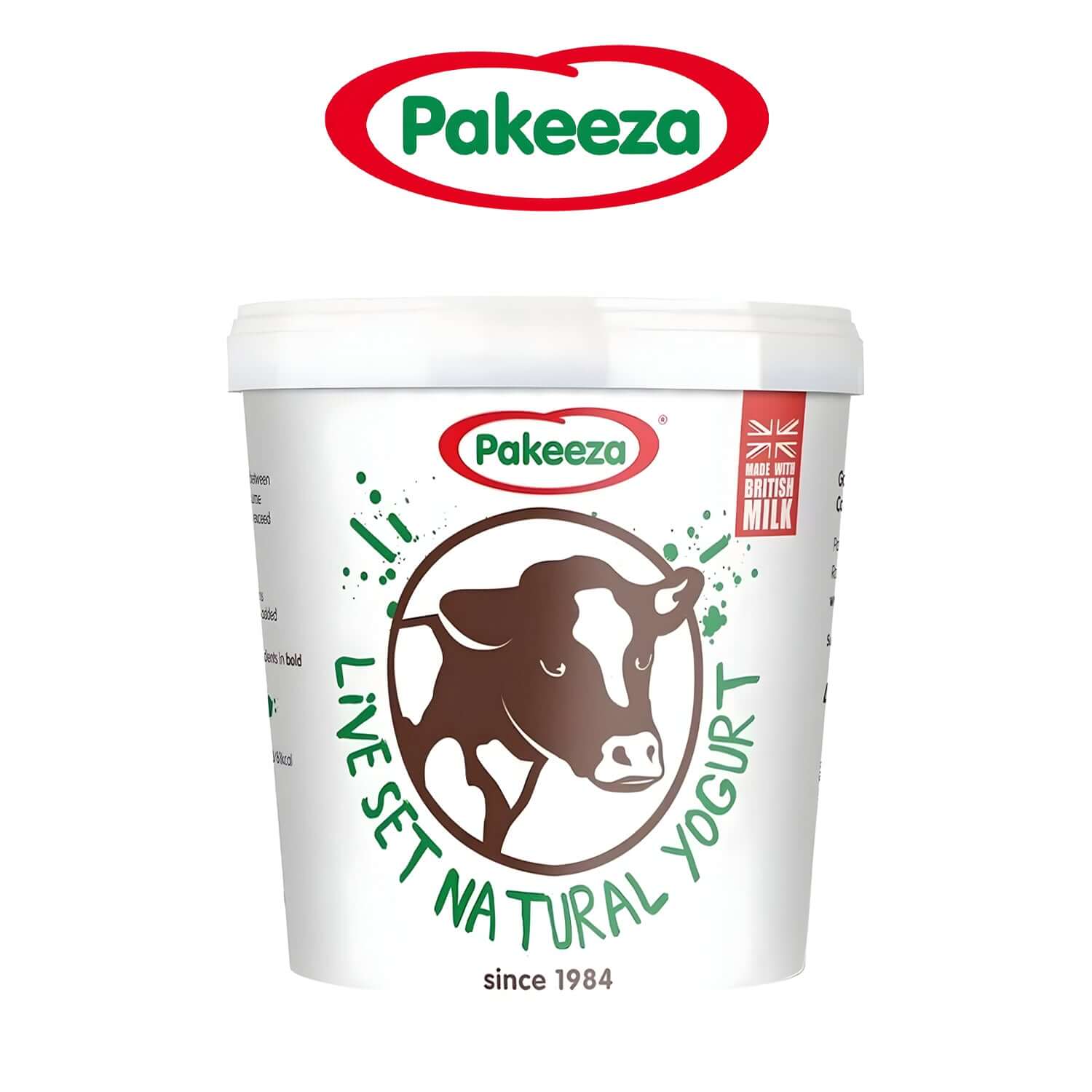 Pakeeza Live Set Natural Yoghurt 900g