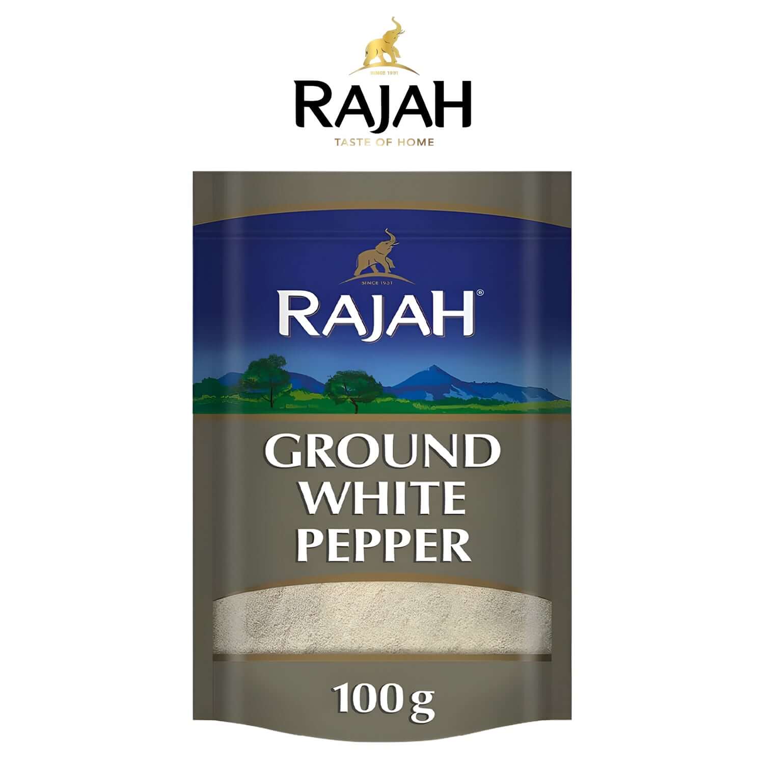 Ground White Pepper - - Rajah