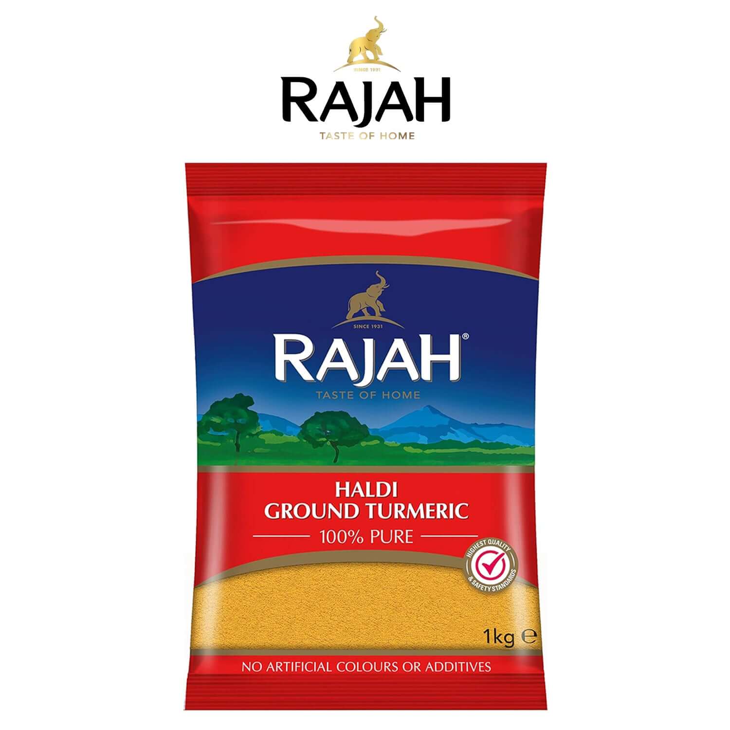 Haldi Ground Turmeric (400g) - - Rajah
