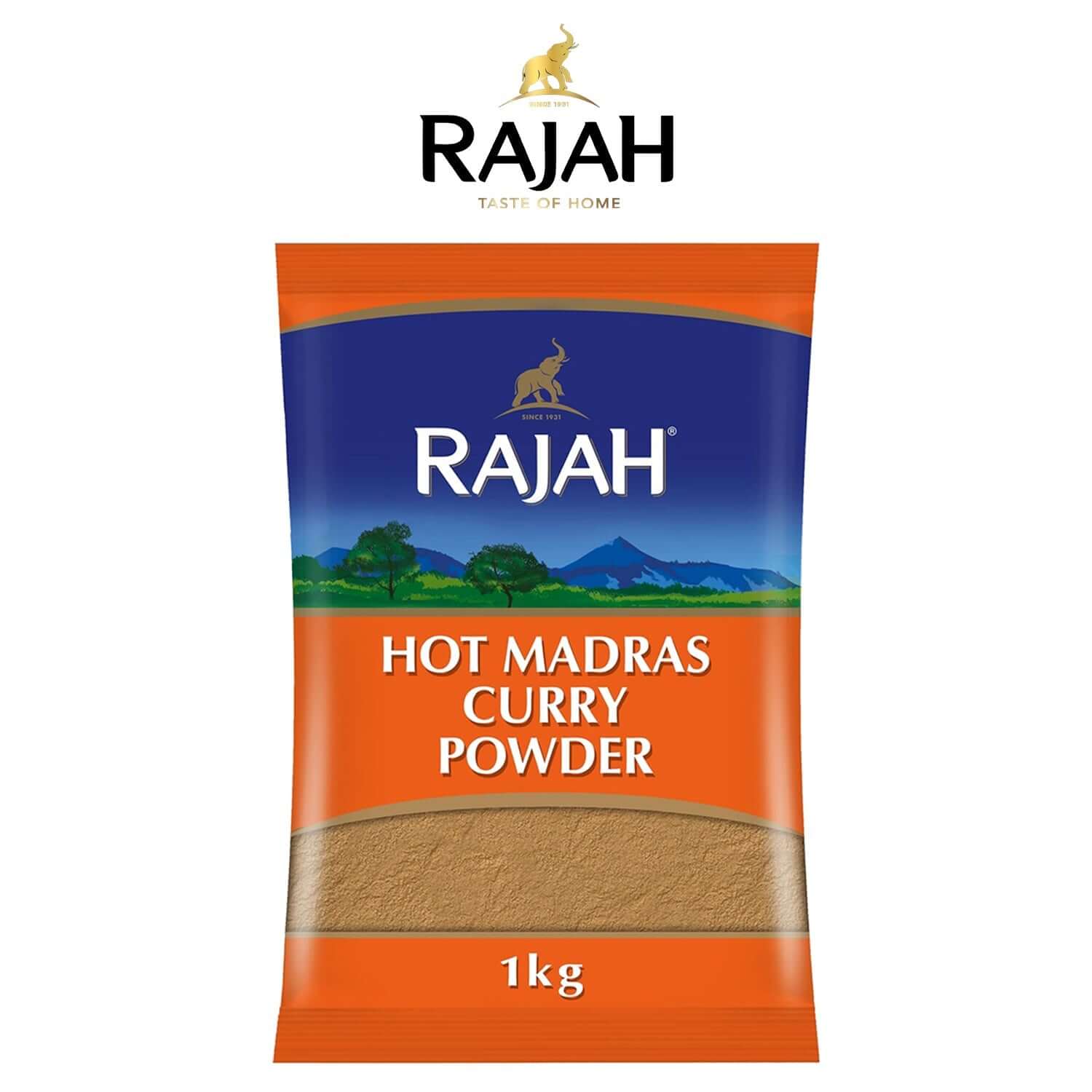 Hot Madras Curry Powder 1kg - Rajah