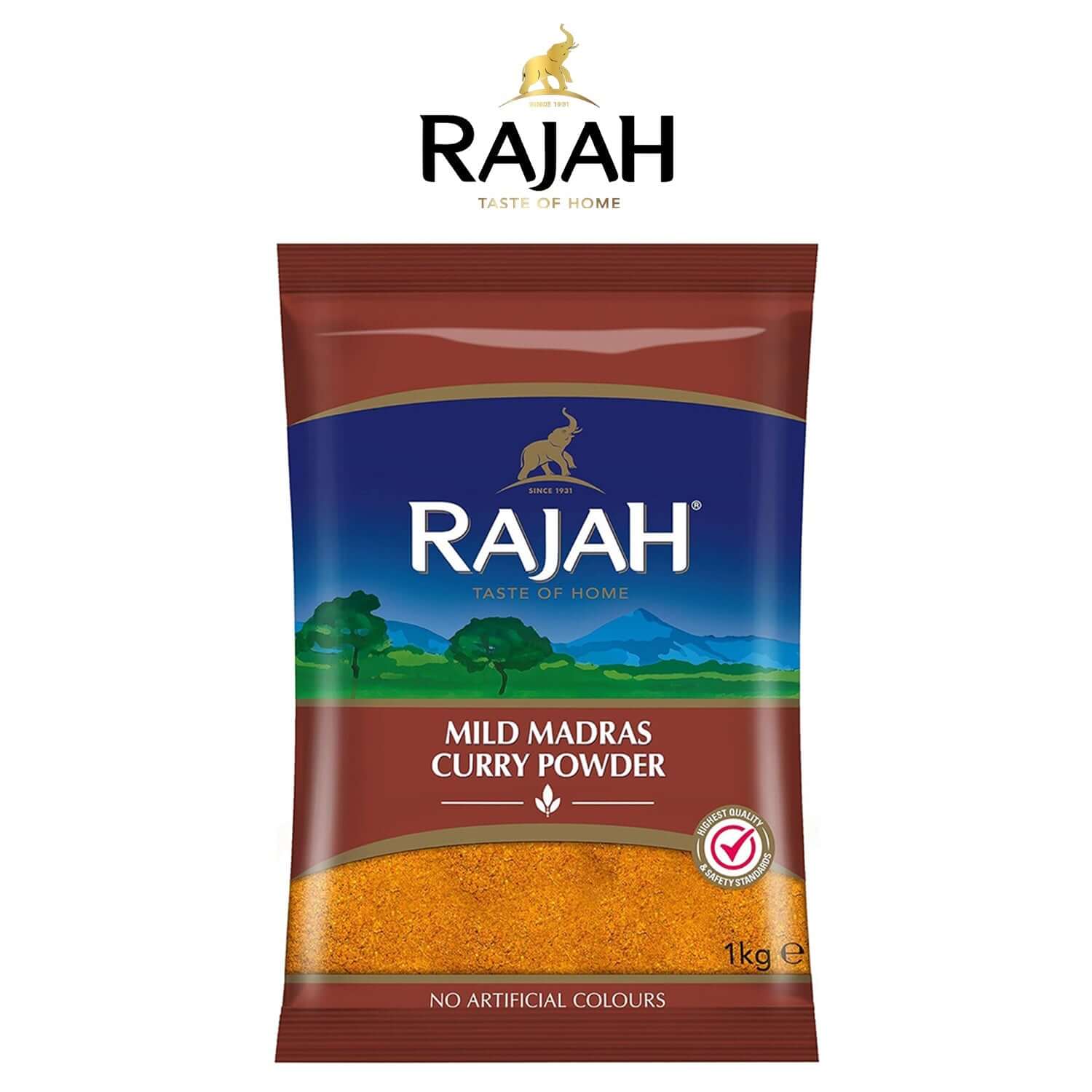 Mild Madras Curry Powder 1kg - Rajah