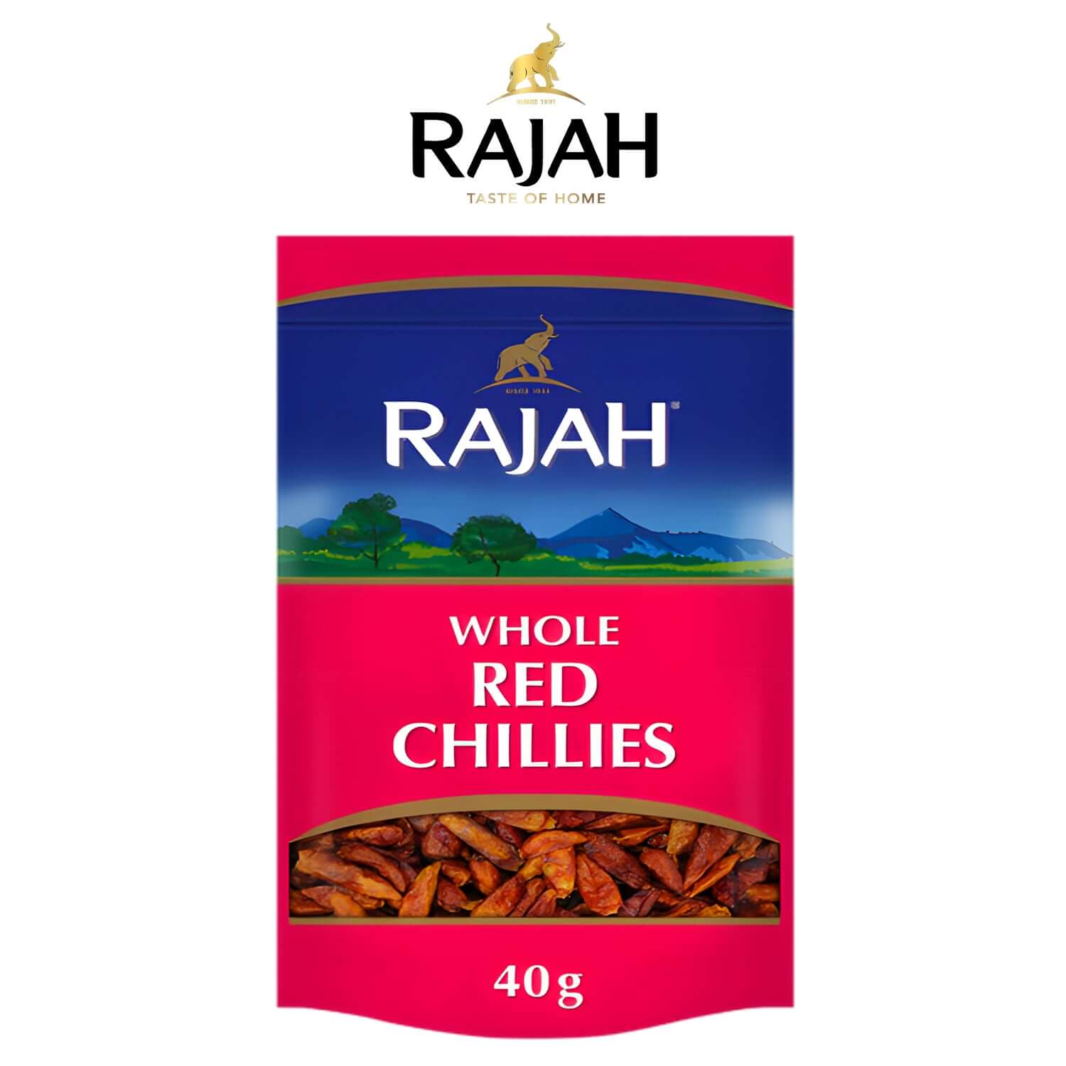 Whole Red Chillies - - Rajah