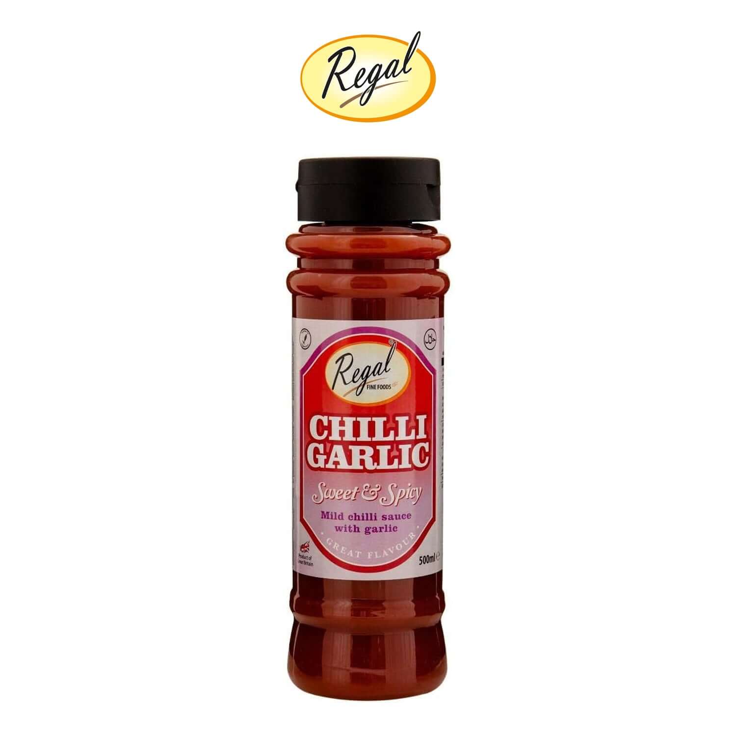 Chilli Garlic Sauce - - Regal - 500ml Bottle